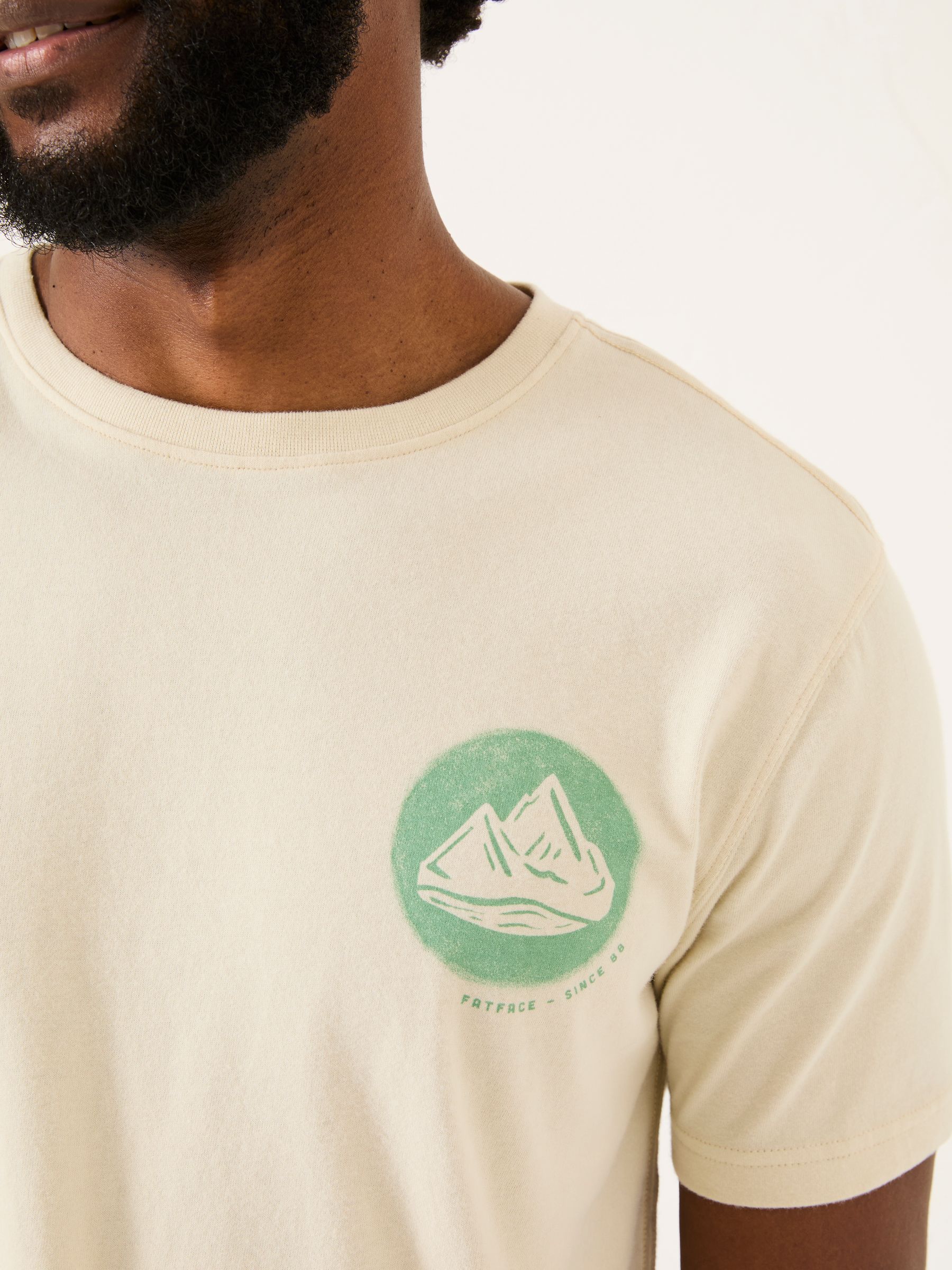 Natural Just Roll With It 100% Cotton Short Sleeve Graphic T-Shirt - Image 3 of 7