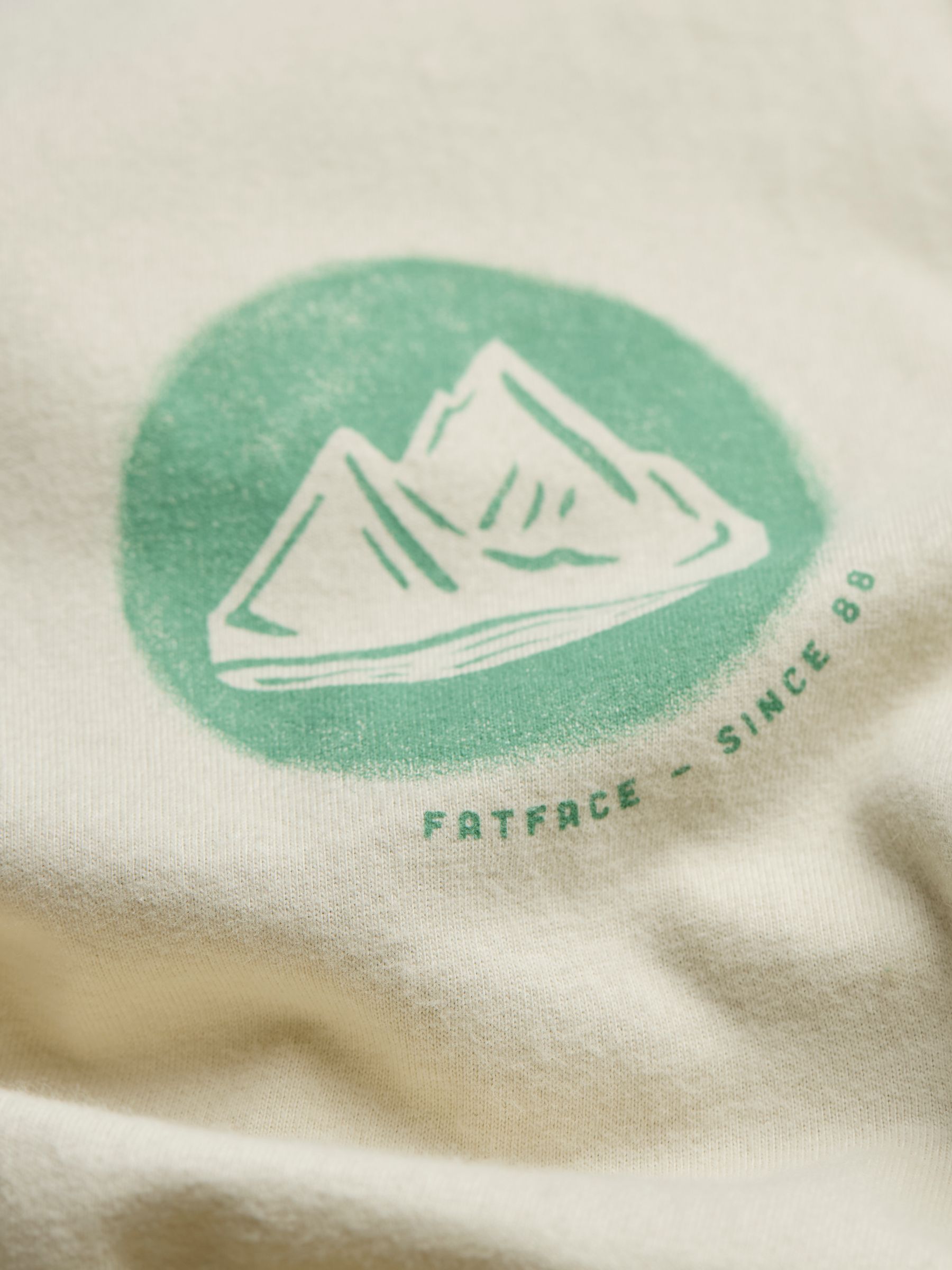 Natural Just Roll With It 100% Cotton Short Sleeve Graphic T-Shirt - Image 7 of 7