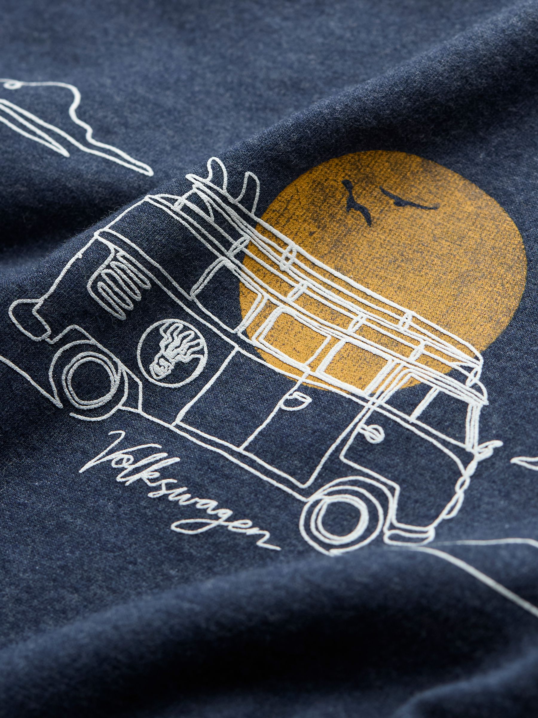VW Navy Sea & Surf Short Sleeve T-Shirt - Image 6 of 6
