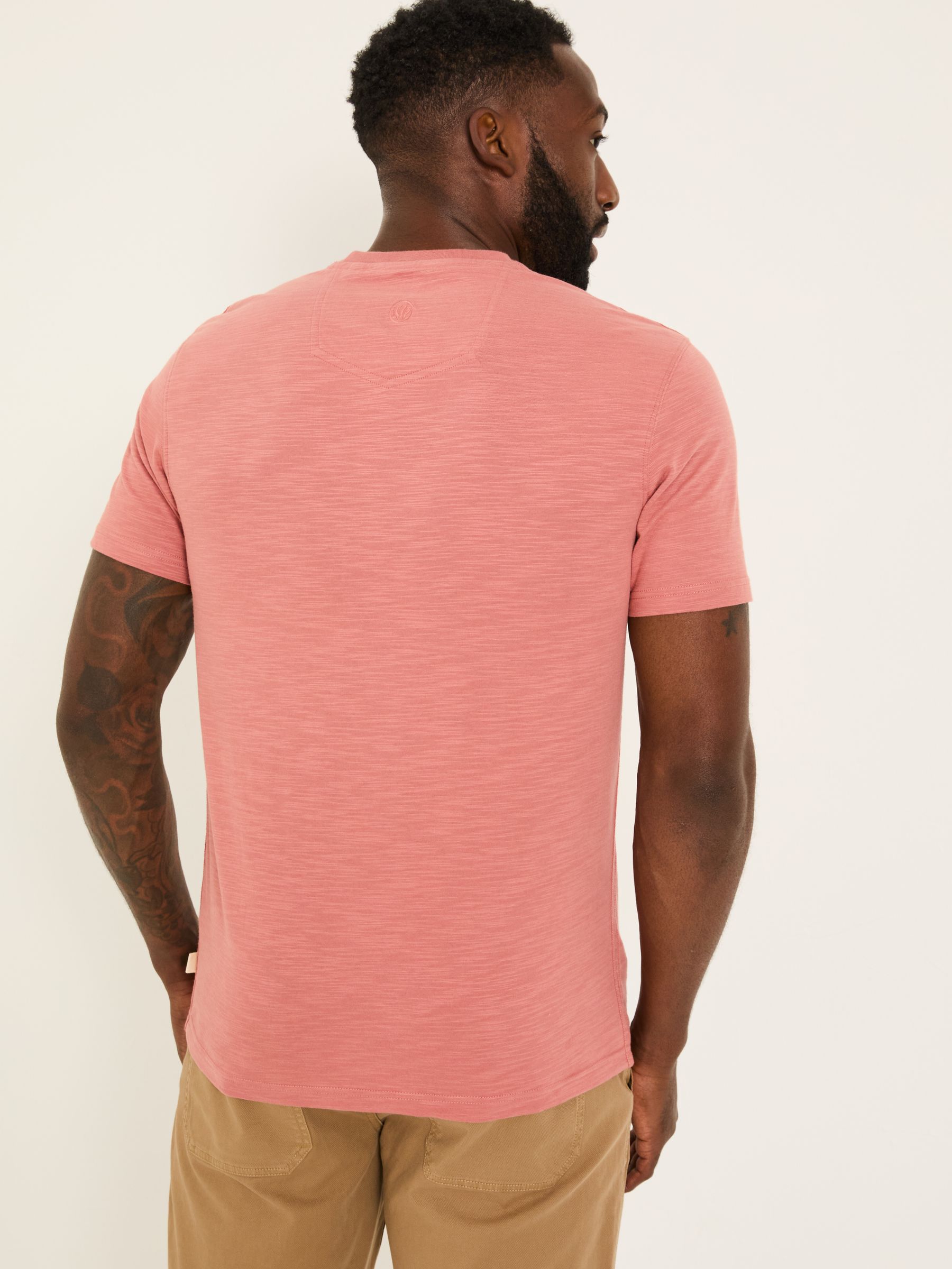 Pink Surf Stripe 100% Cotton Short Sleeve Graphic T-Shirt - Image 2 of 6