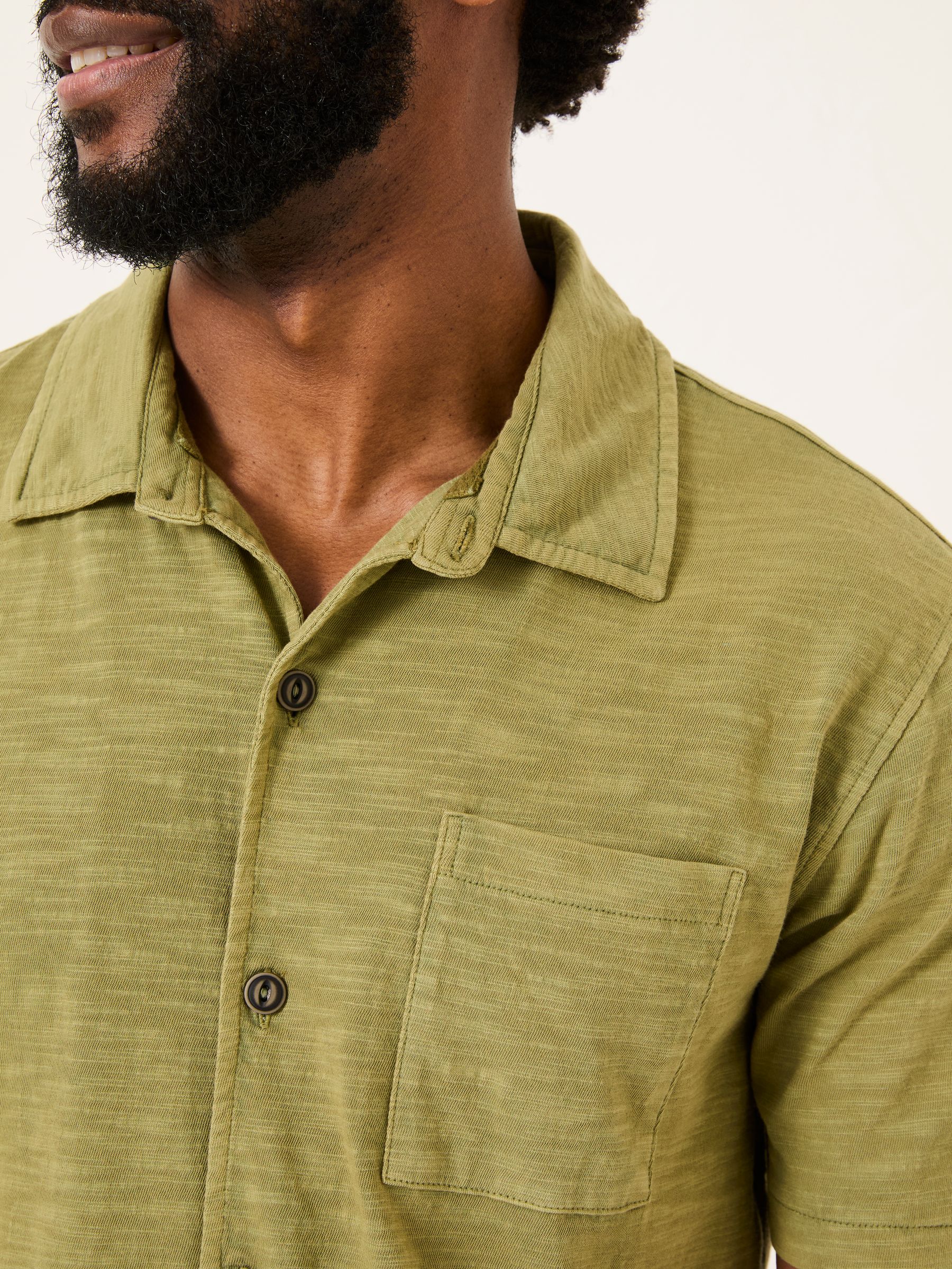 Truro Green Jersey Shirt - Image 4 of 5