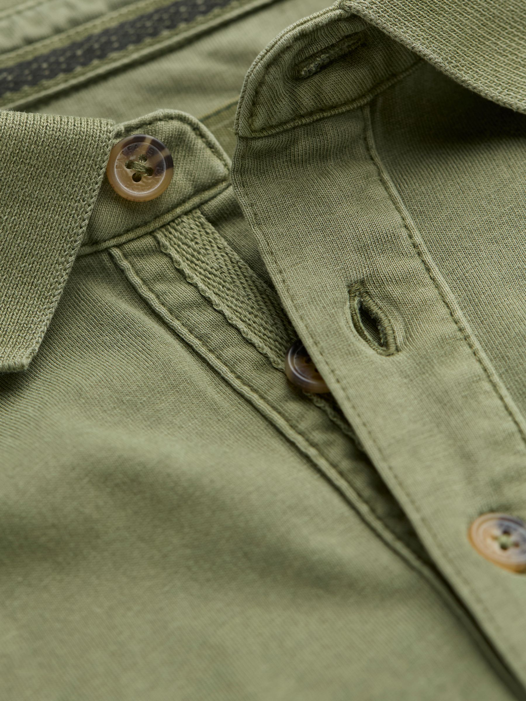 Stoke Light Green Short Sleeve Polo Shirt - Image 7 of 7