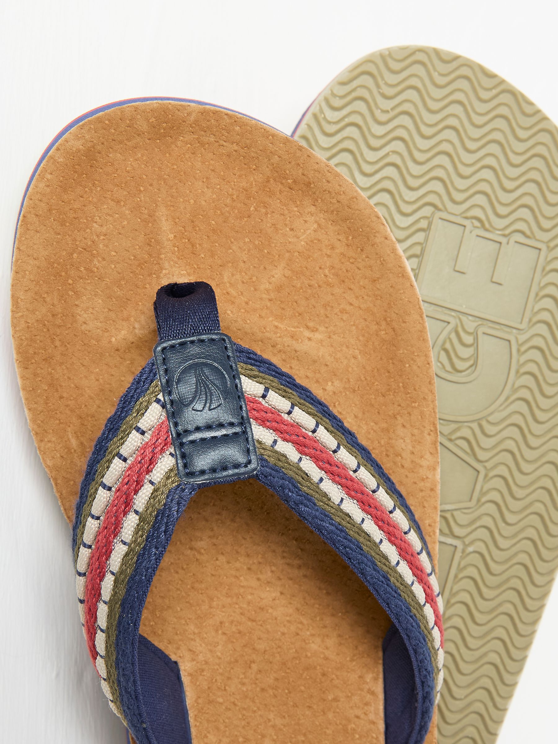 Lulworth Tan Brown Flip Flops - Image 2 of 3