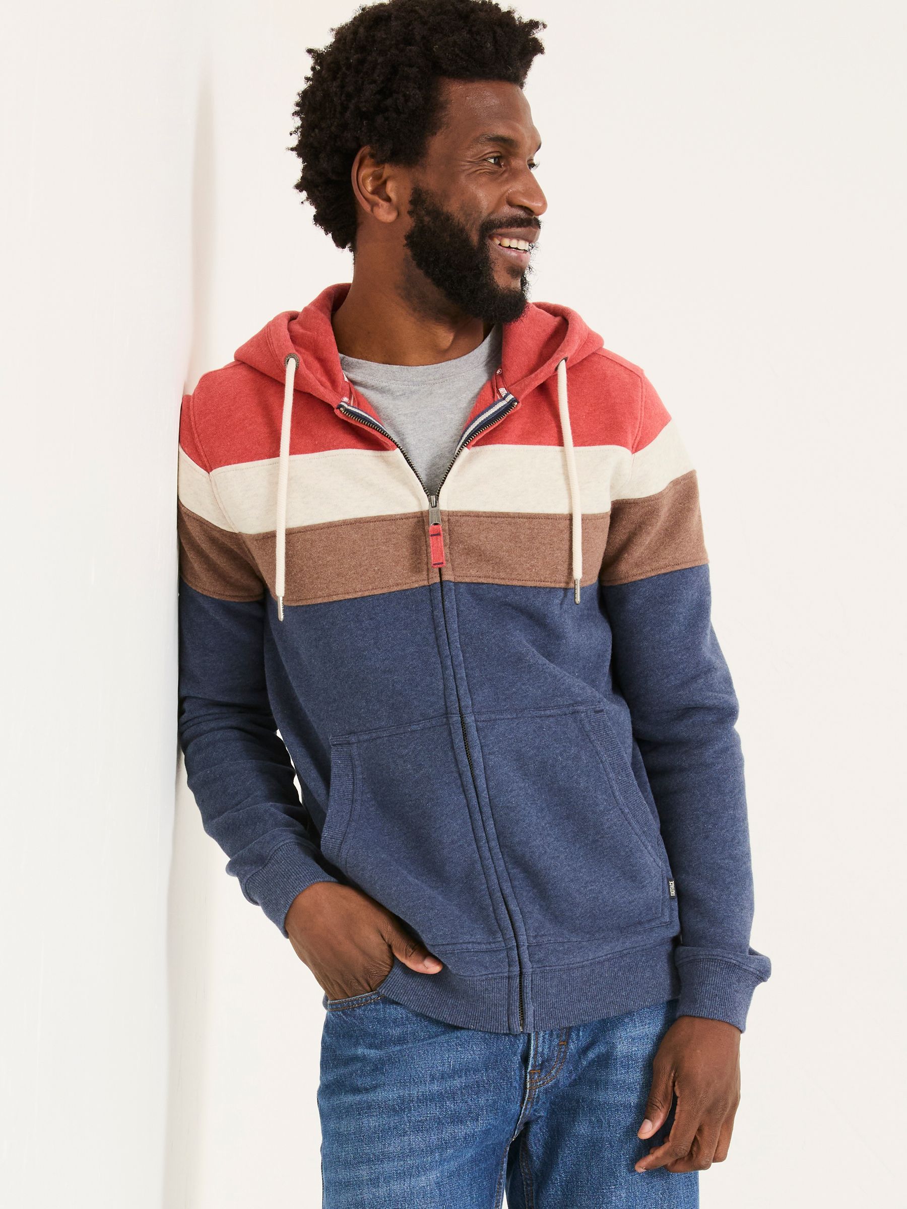 Brooke Red Cut And Sew Zip Through - Image 4 of 8