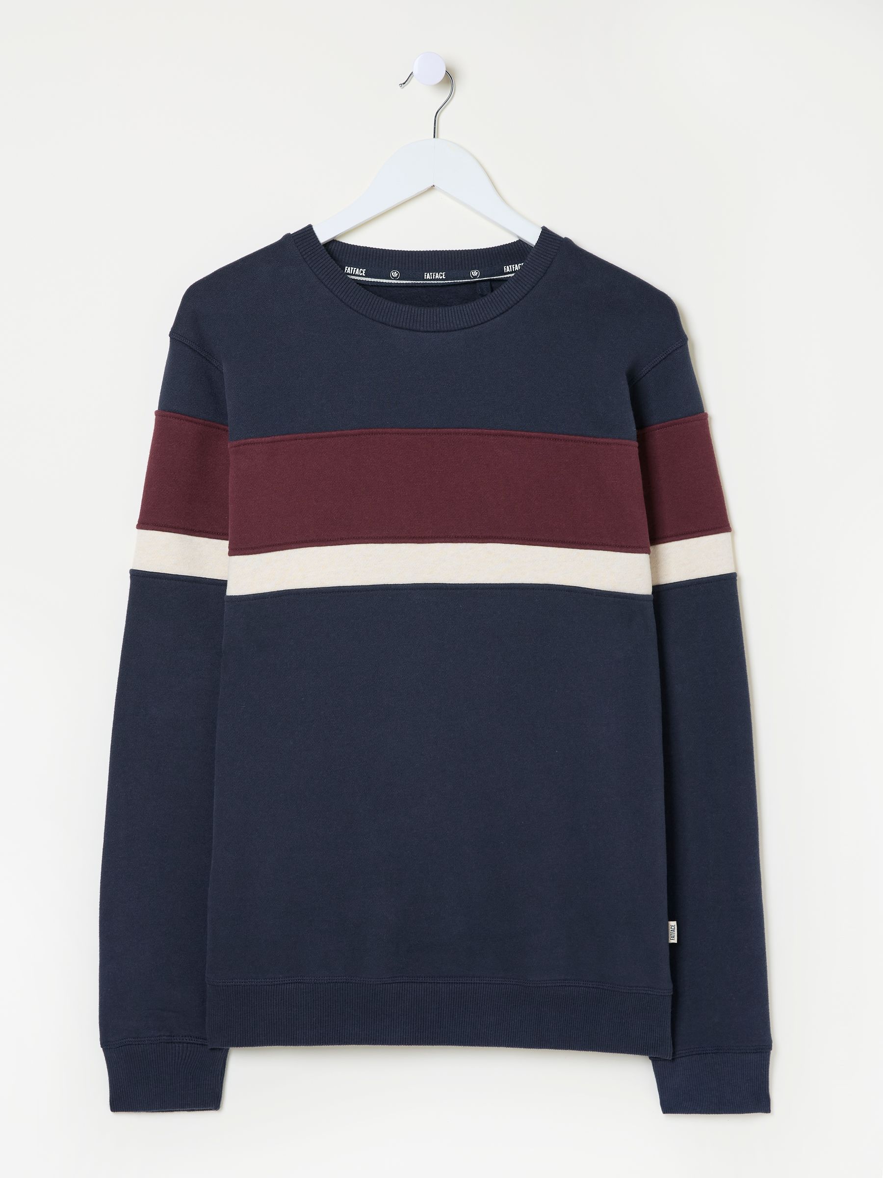 Brooke Navy Cut Sew Crew - Image 6 of 6