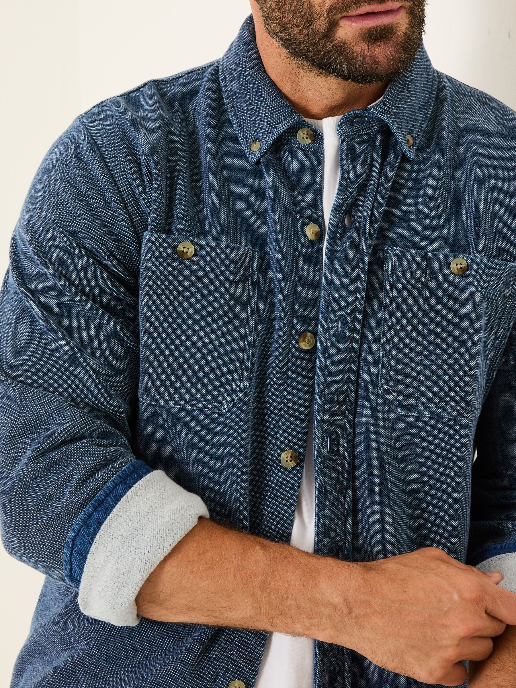 Indigo Blue Sweat Shirt - Image 3 of 6