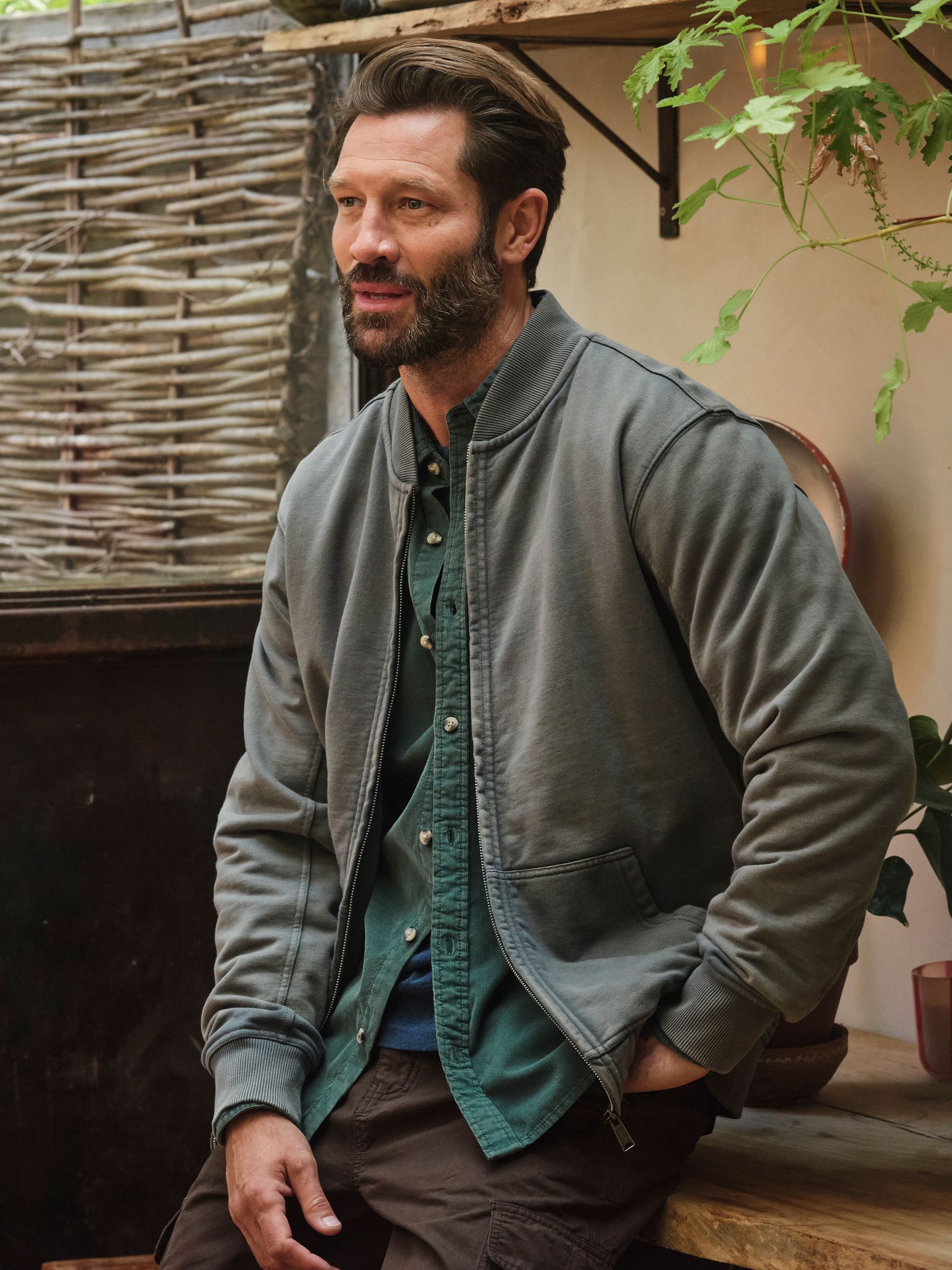 Sweat Bomber Jacket