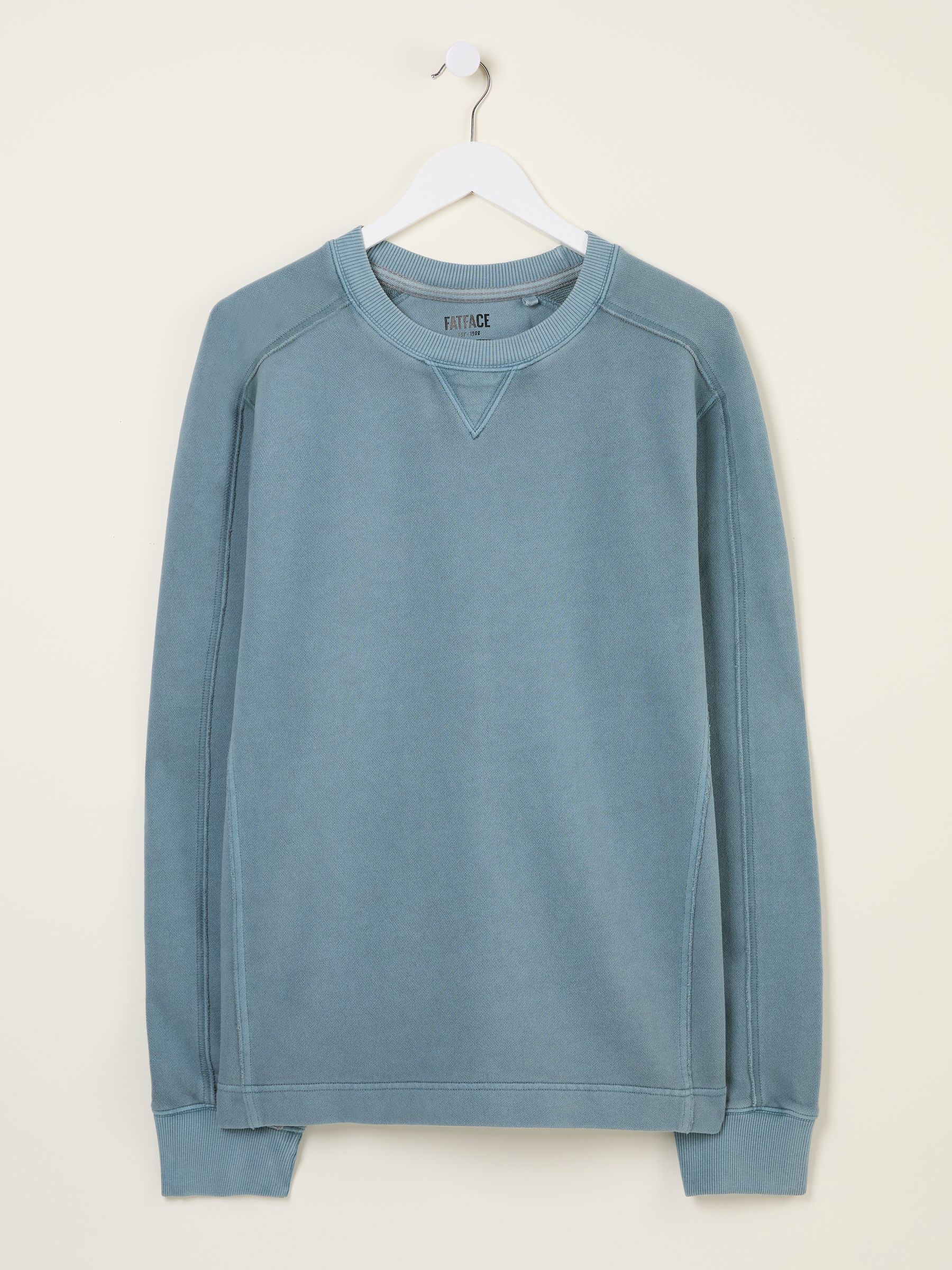 Otterton Blue Cut and Sew Crew Sweat - Image 5 of 5