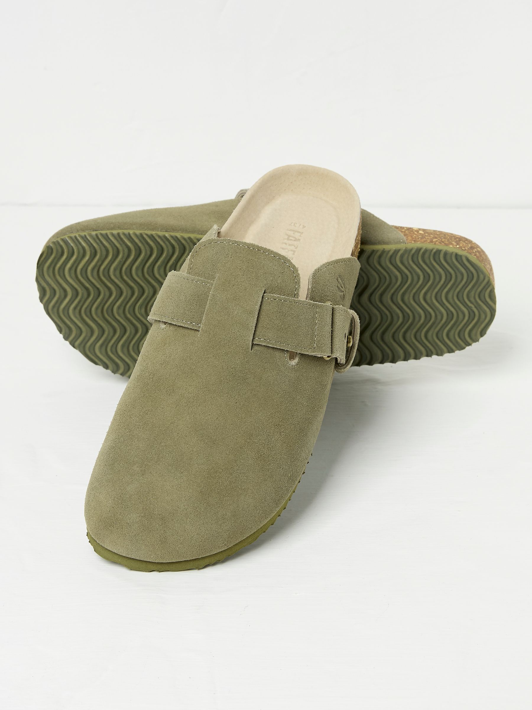 Elsie Khaki Green House Shoes - Image 2 of 3