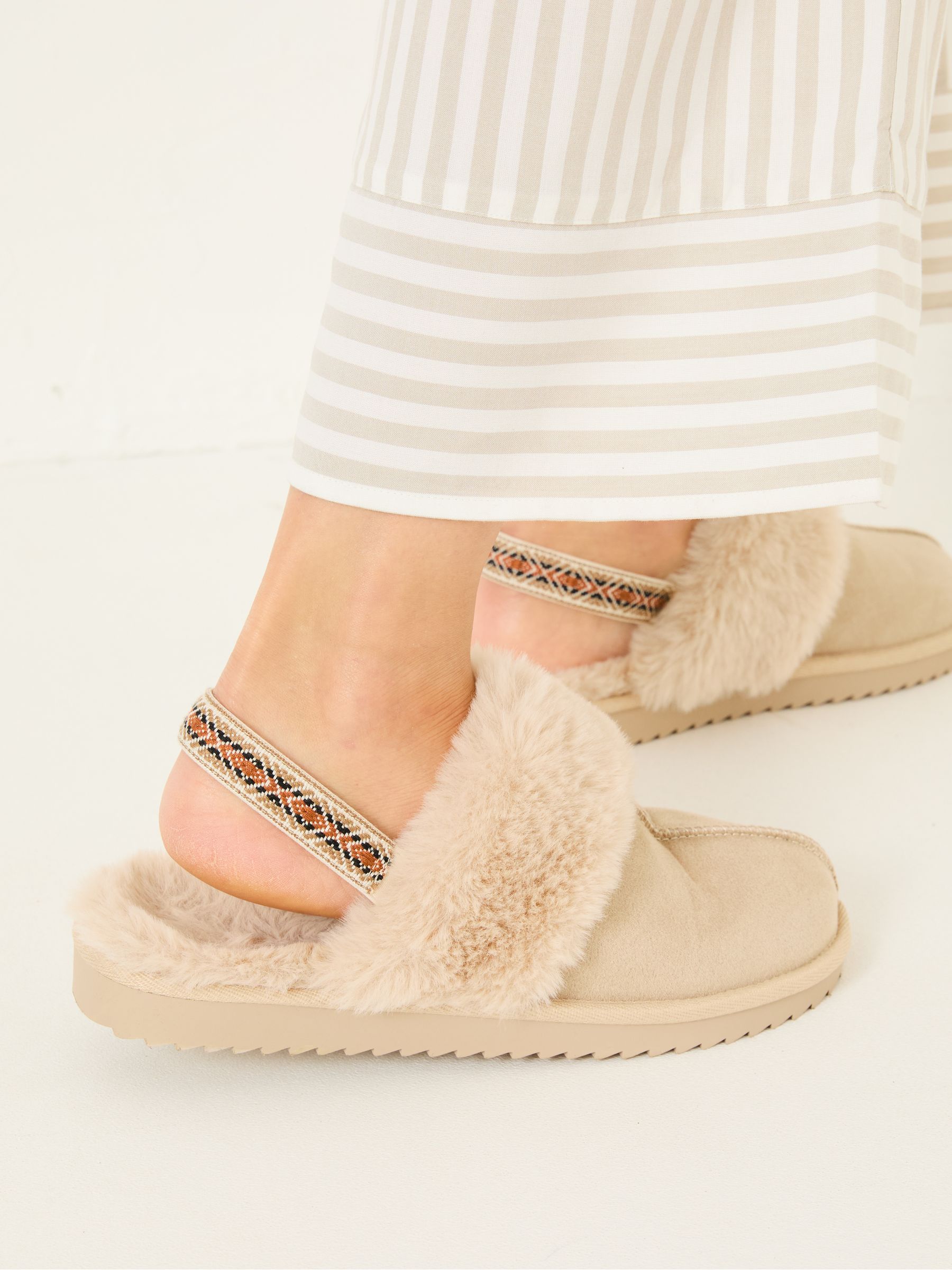 Kaia Natural Strap Slipper - Image 2 of 5