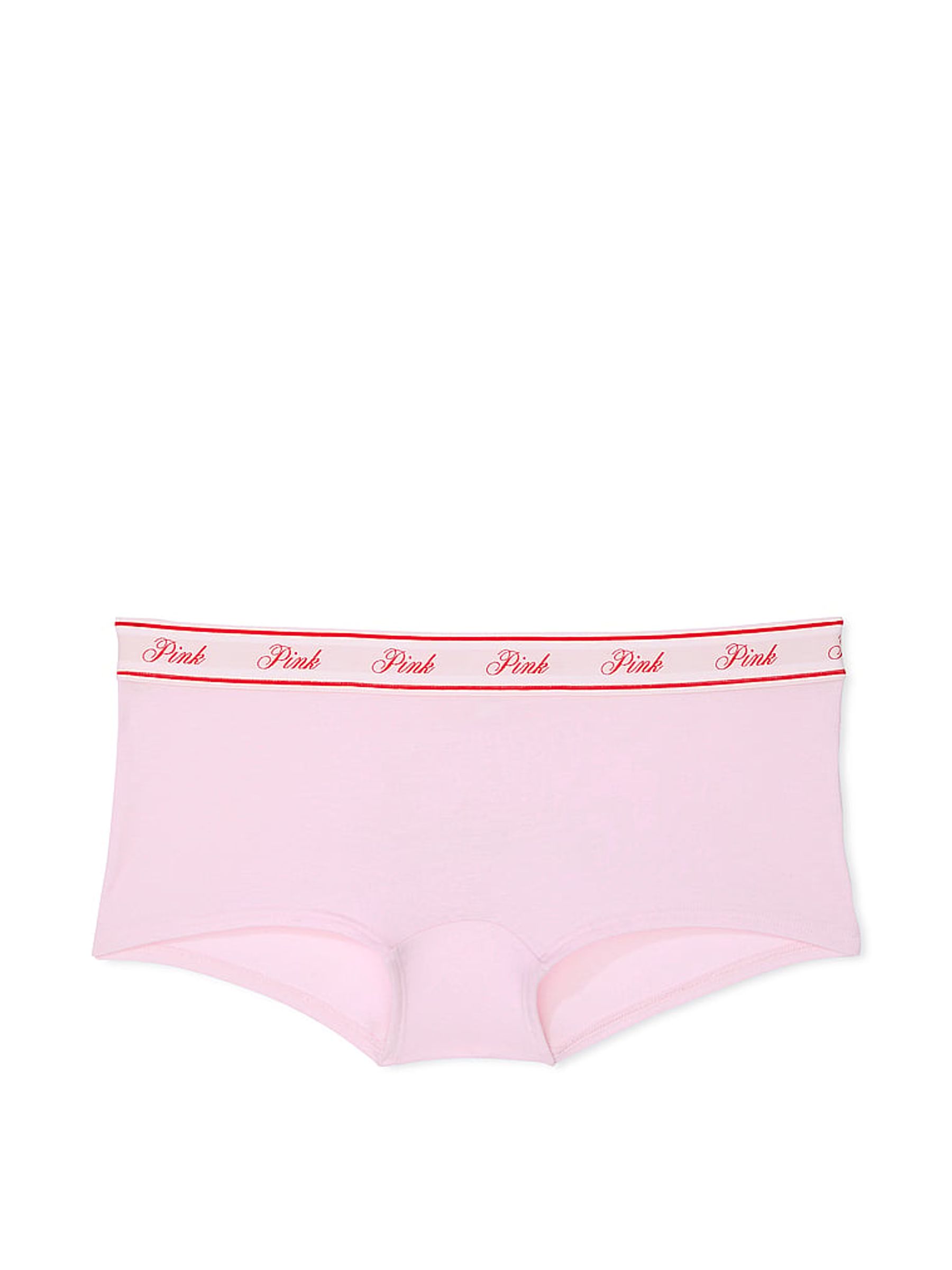 Pink Tulip Lights Graphic Short Cotton Logo Knickers - Image 3 of 4