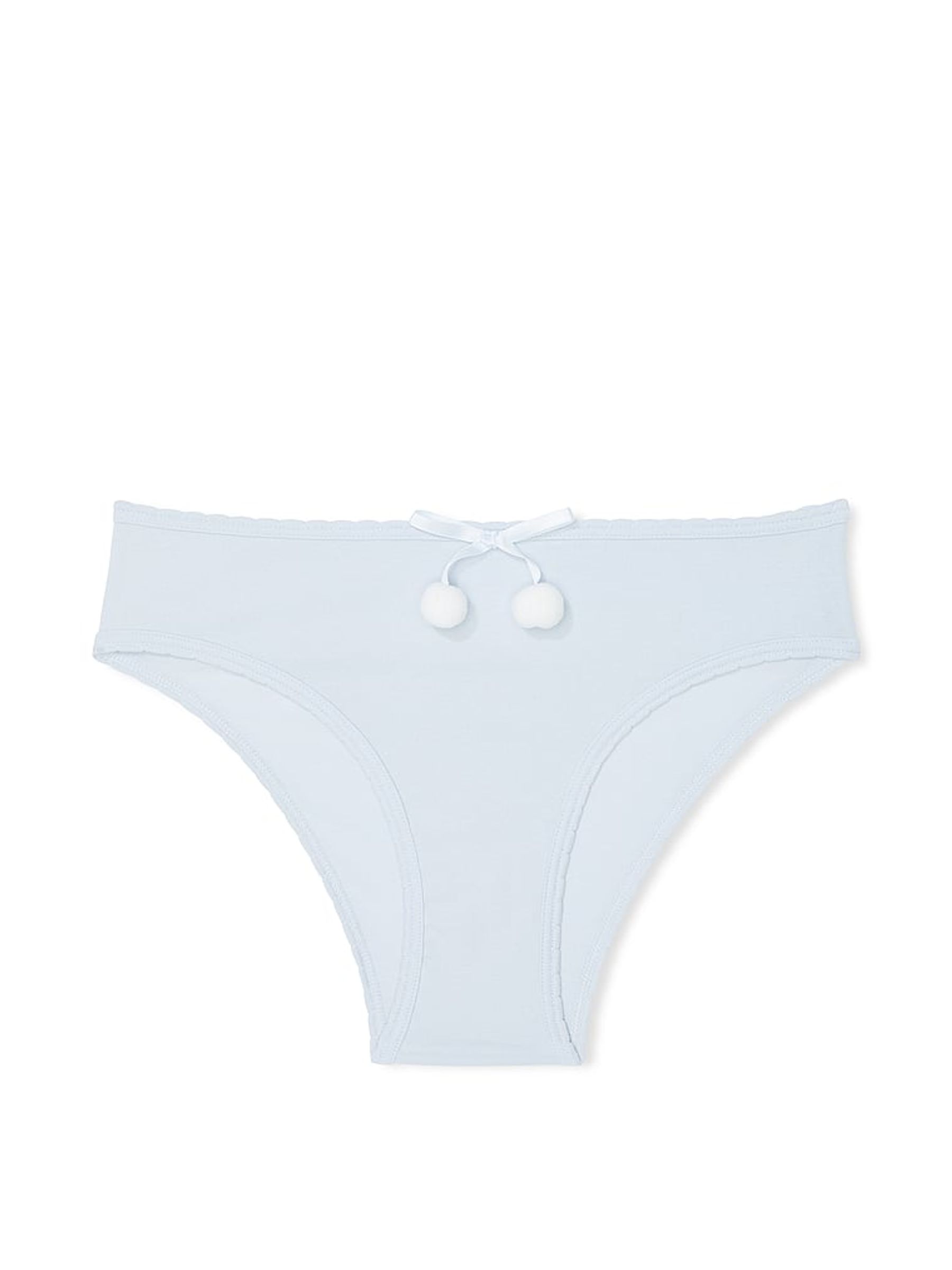 Hydrangea Blue Cheeky Cotton Knickers - Image 3 of 4