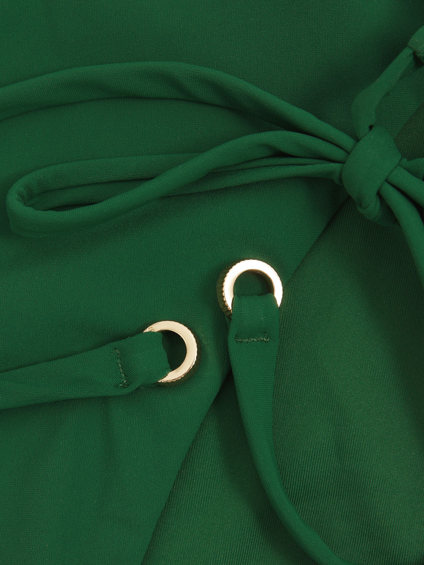 Side Tie Bikini Bottoms in Hunting Green - Image 5 of 5