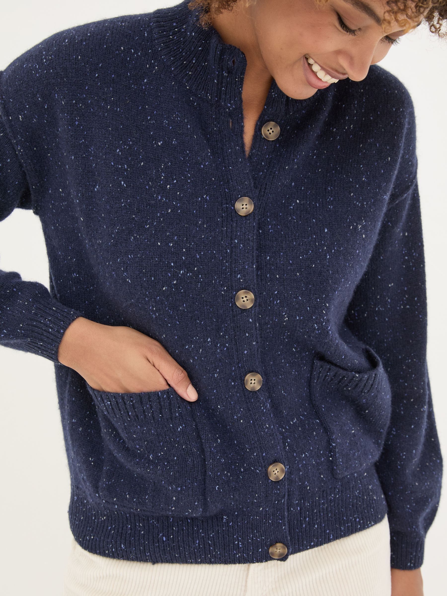 Navy Lyanna Cardigan - Image 5 of 7