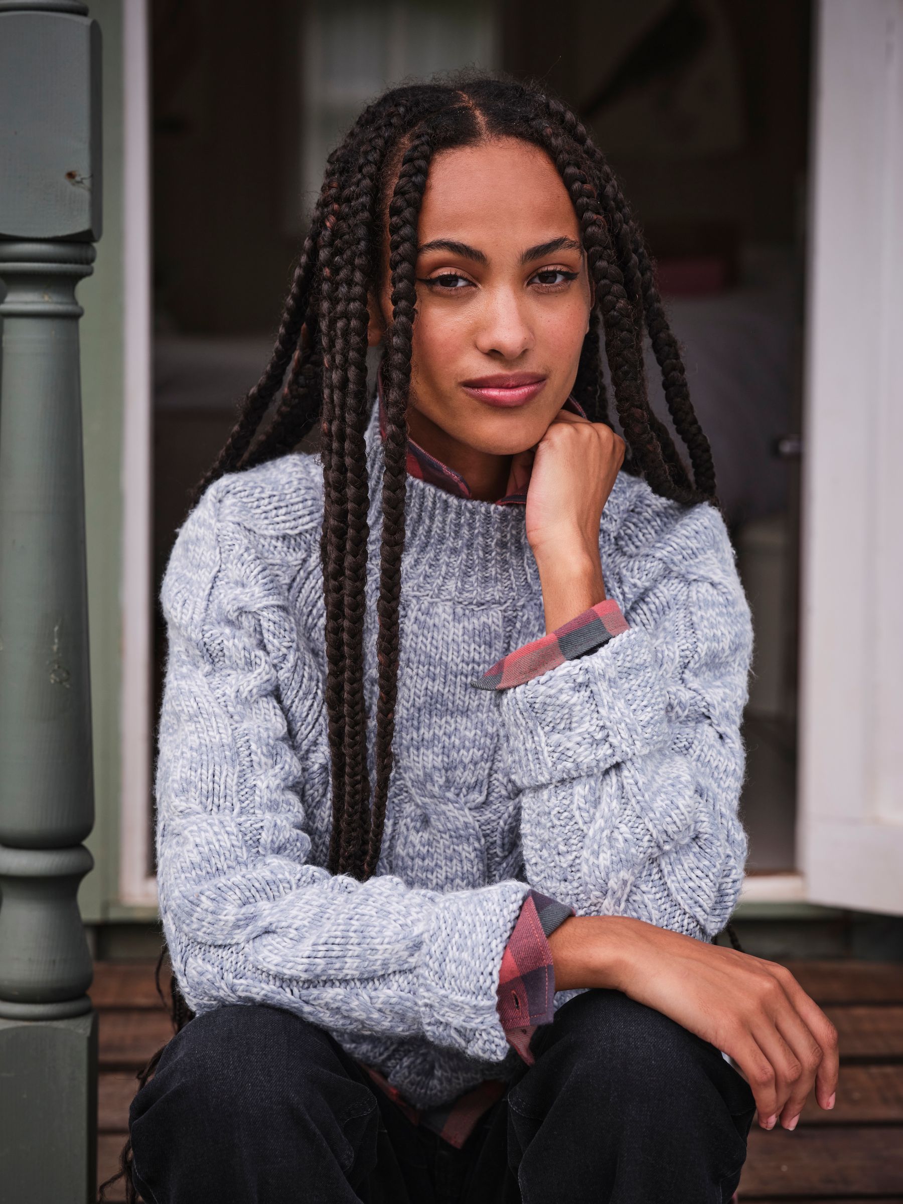 Blue Cali Cable Jumper - Image 2 of 8