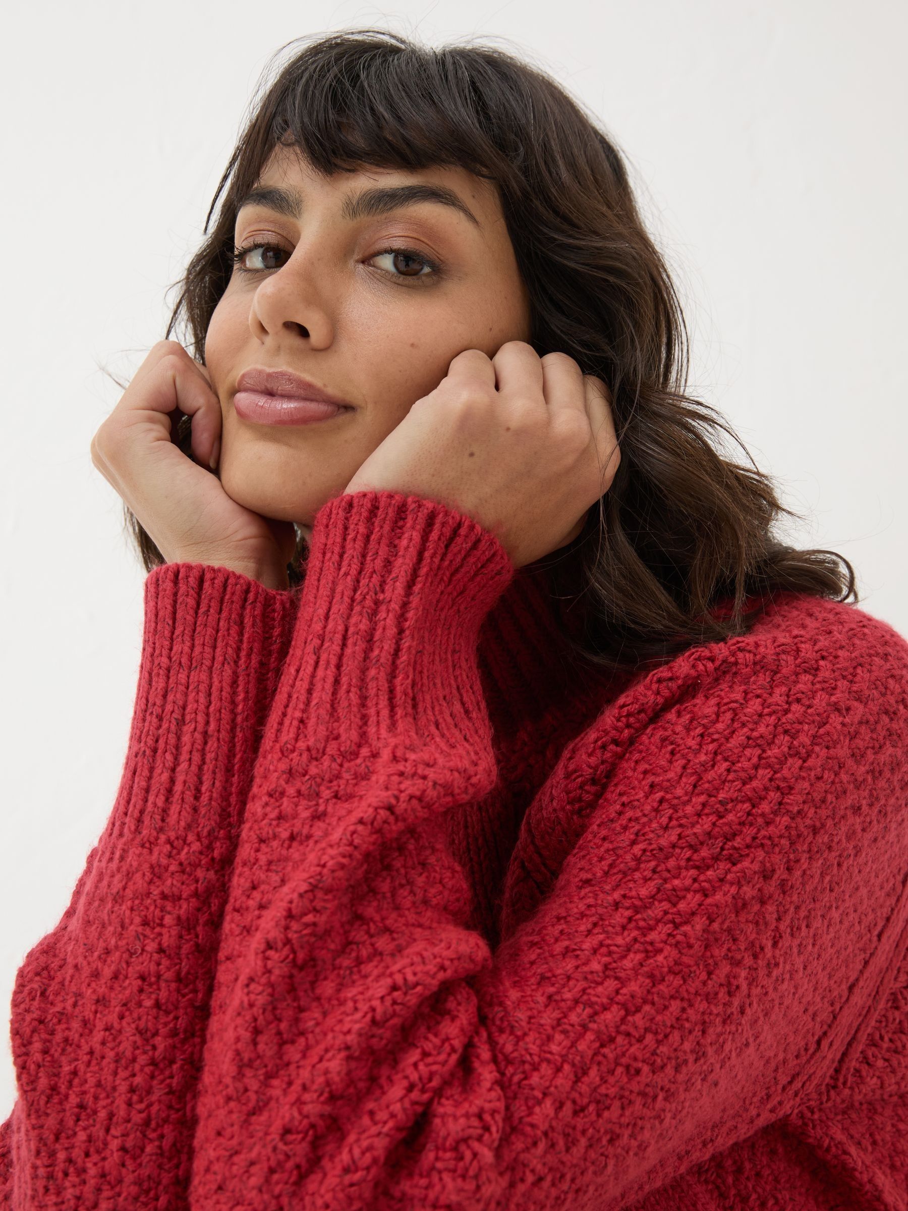 Red Cali Cable Jumper - Image 4 of 6