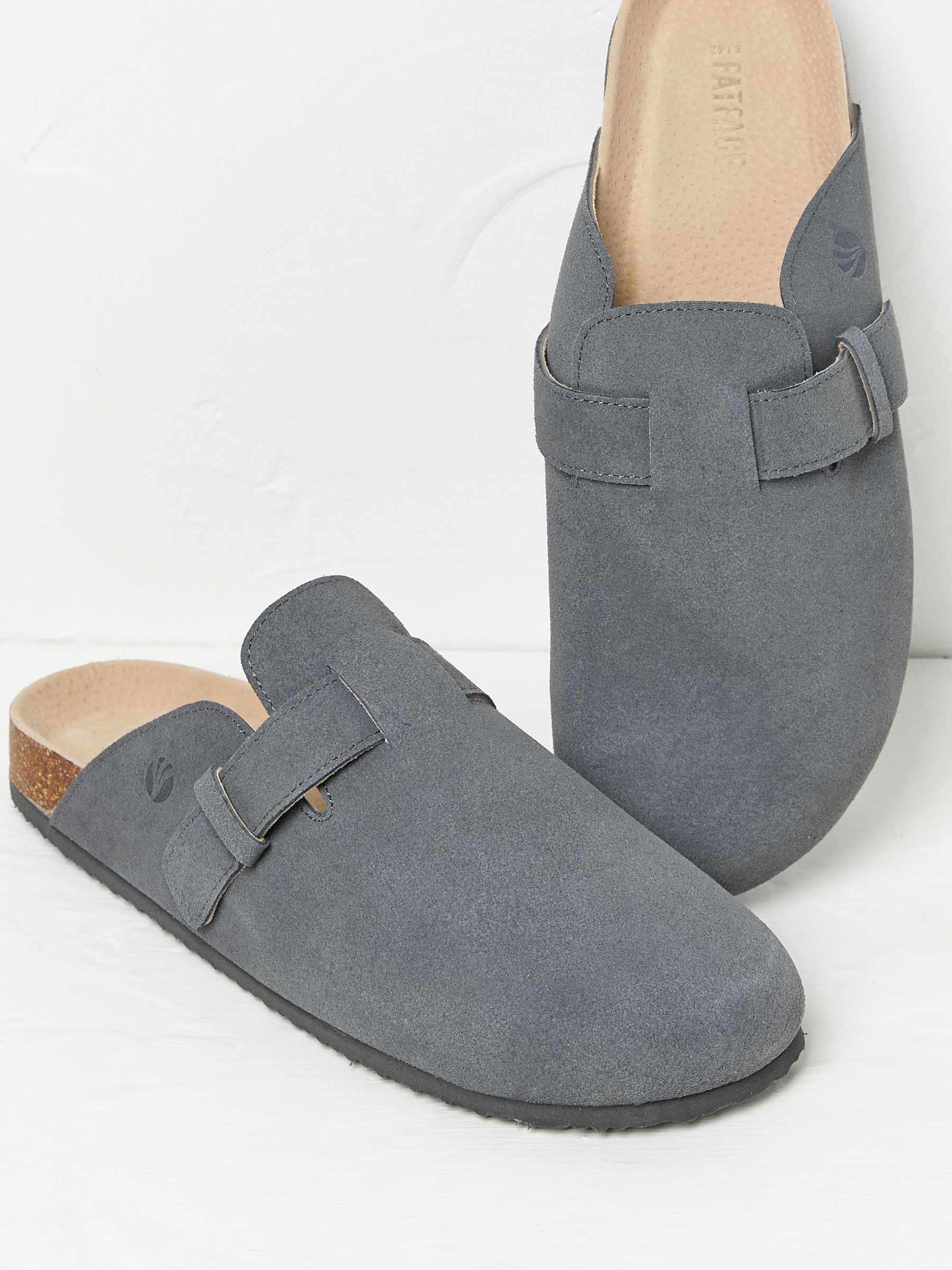 George Charcoal Grey House Shoe - Image 3 of 3