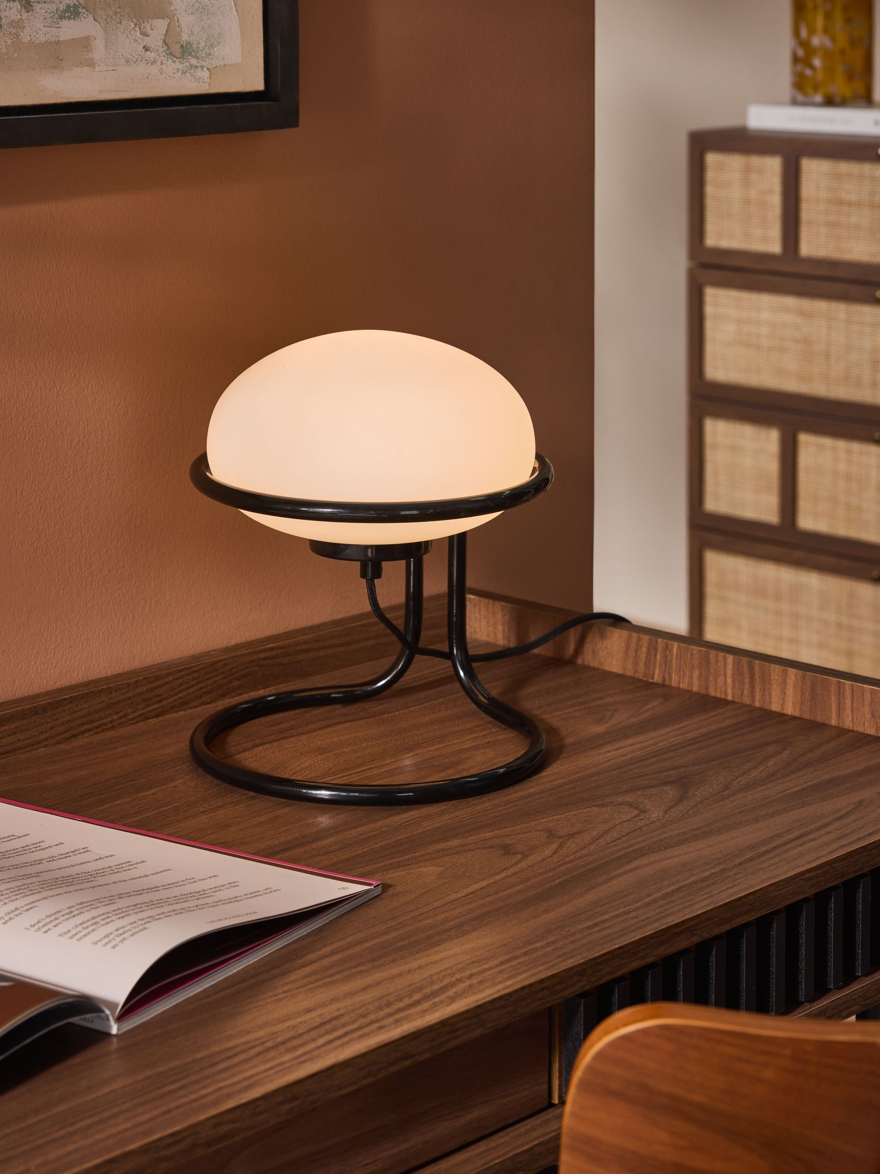 Piper Table Lamp in Black - Image 1 of 5 Piper Table Lamp in Black - Image 1 of 5