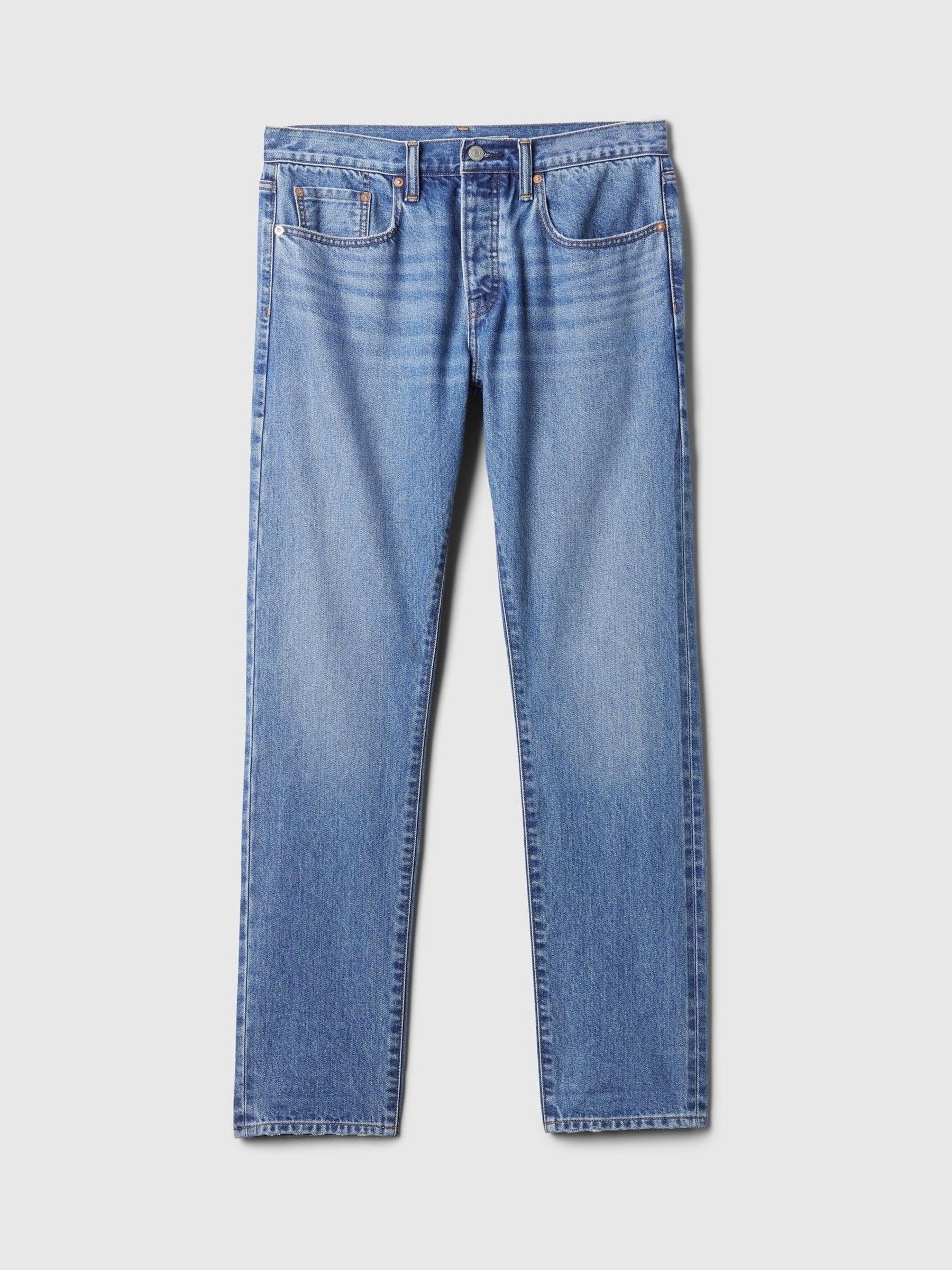 Blue Slim Fit Selvedge Jeans - Image 5 of 5