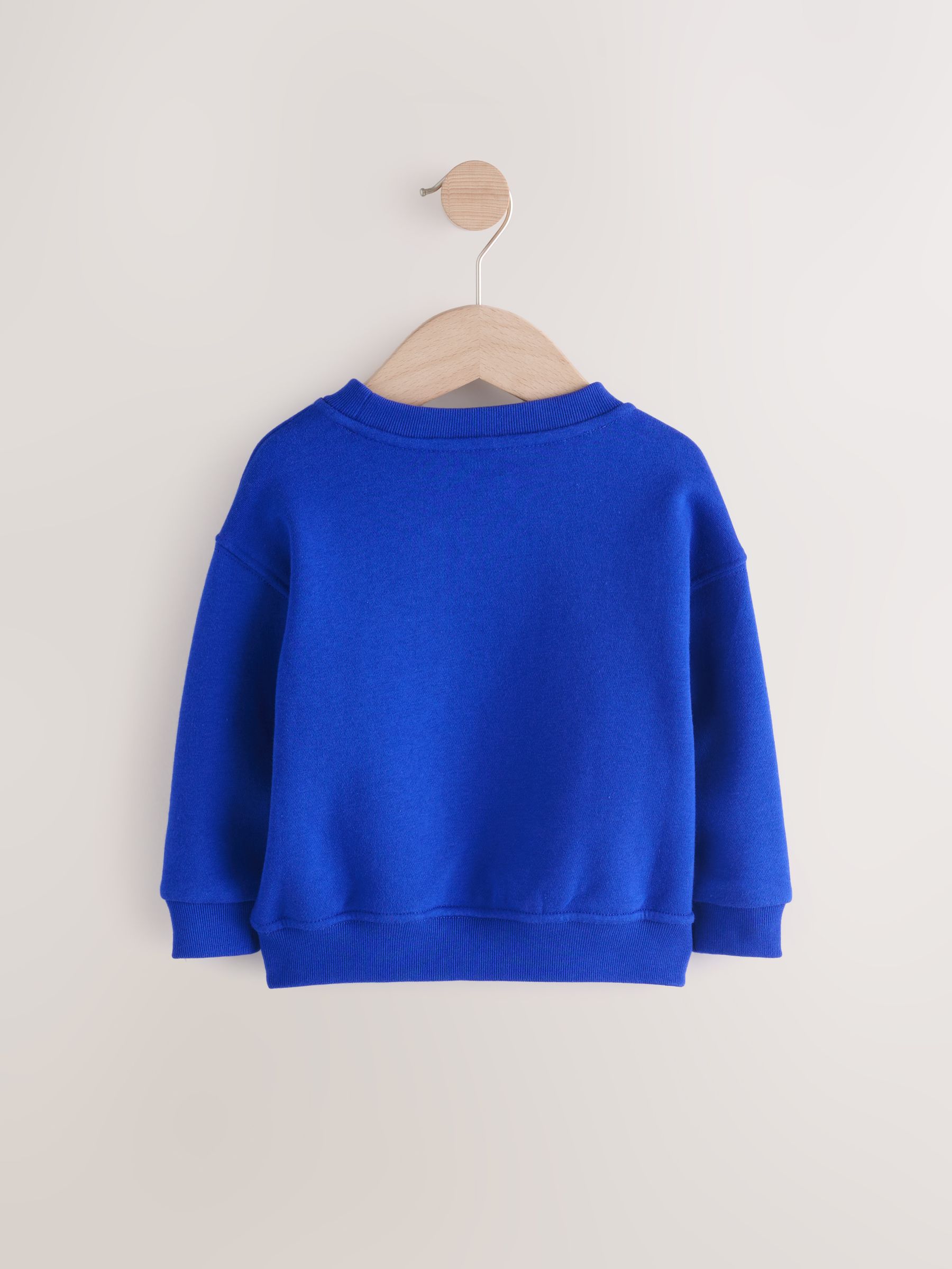 Blue Vintage Soft Logo Jumper (6mths-5yrs) - Image 2 of 4