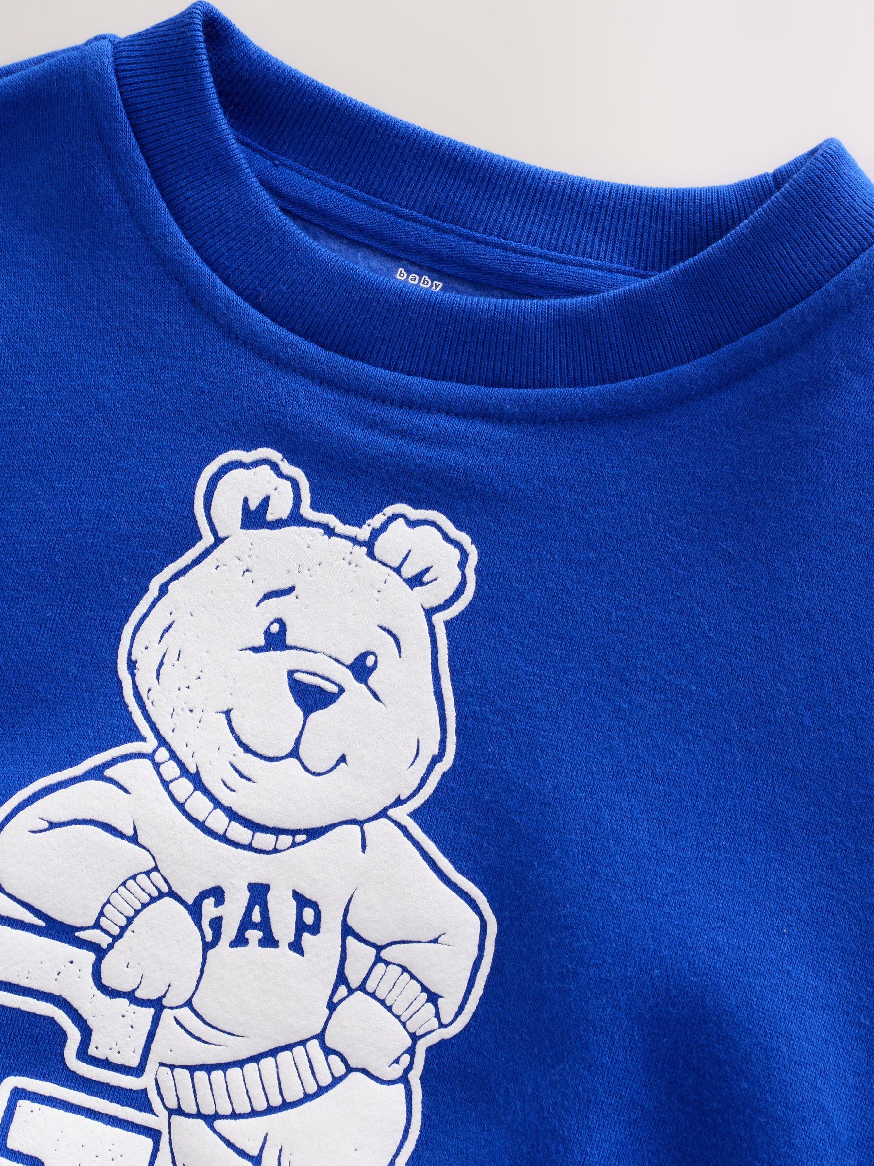Blue Vintage Soft Logo Jumper (6mths-5yrs) - Image 3 of 4