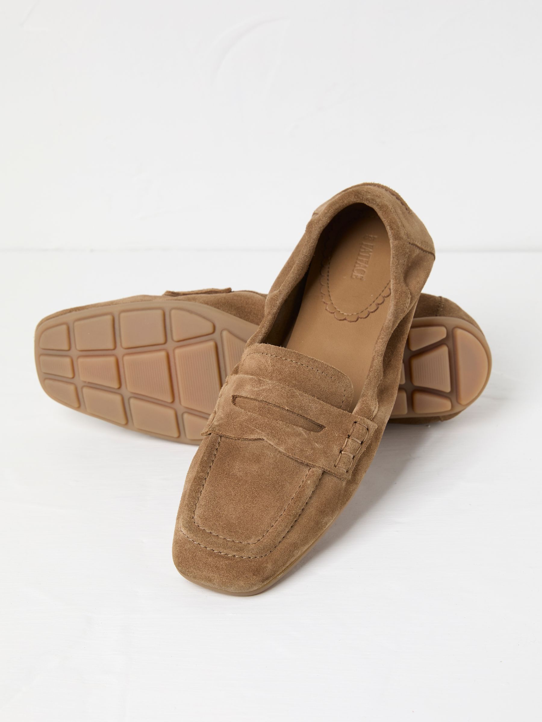 Tan Brown Flexible Loafer - Image 3 of 3