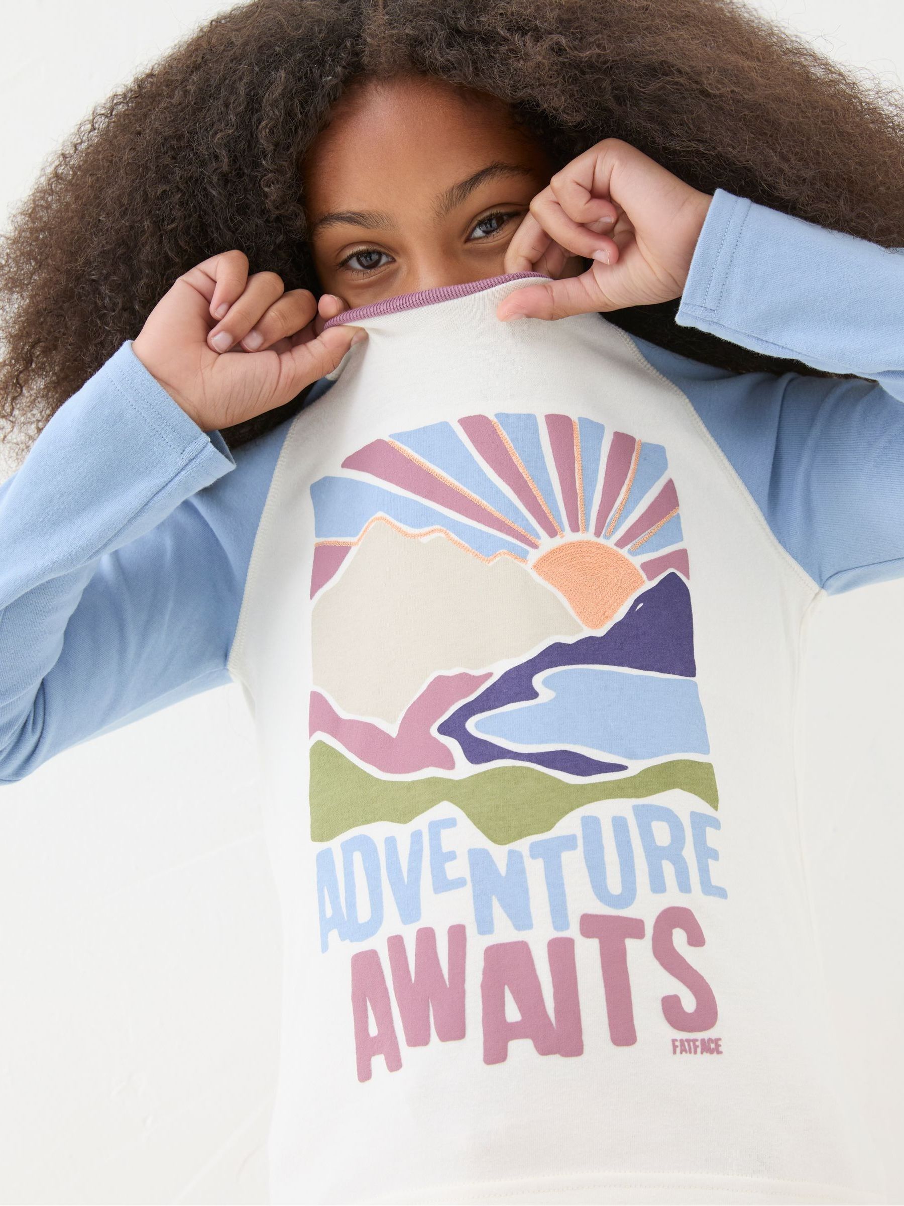 White Colourblock Graphic T-Shirt - Image 5 of 5