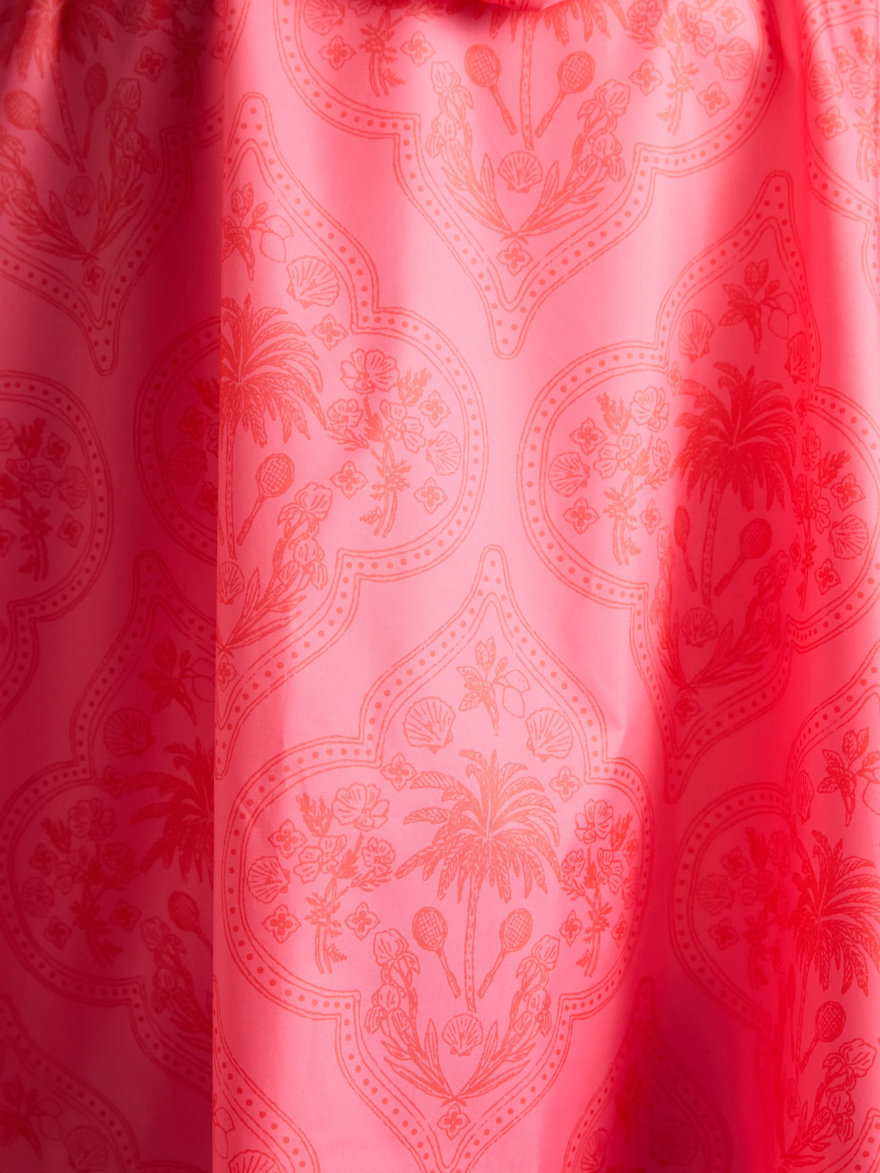 Elstow Pink Packable Poncho with Hood - Image 6 of 6