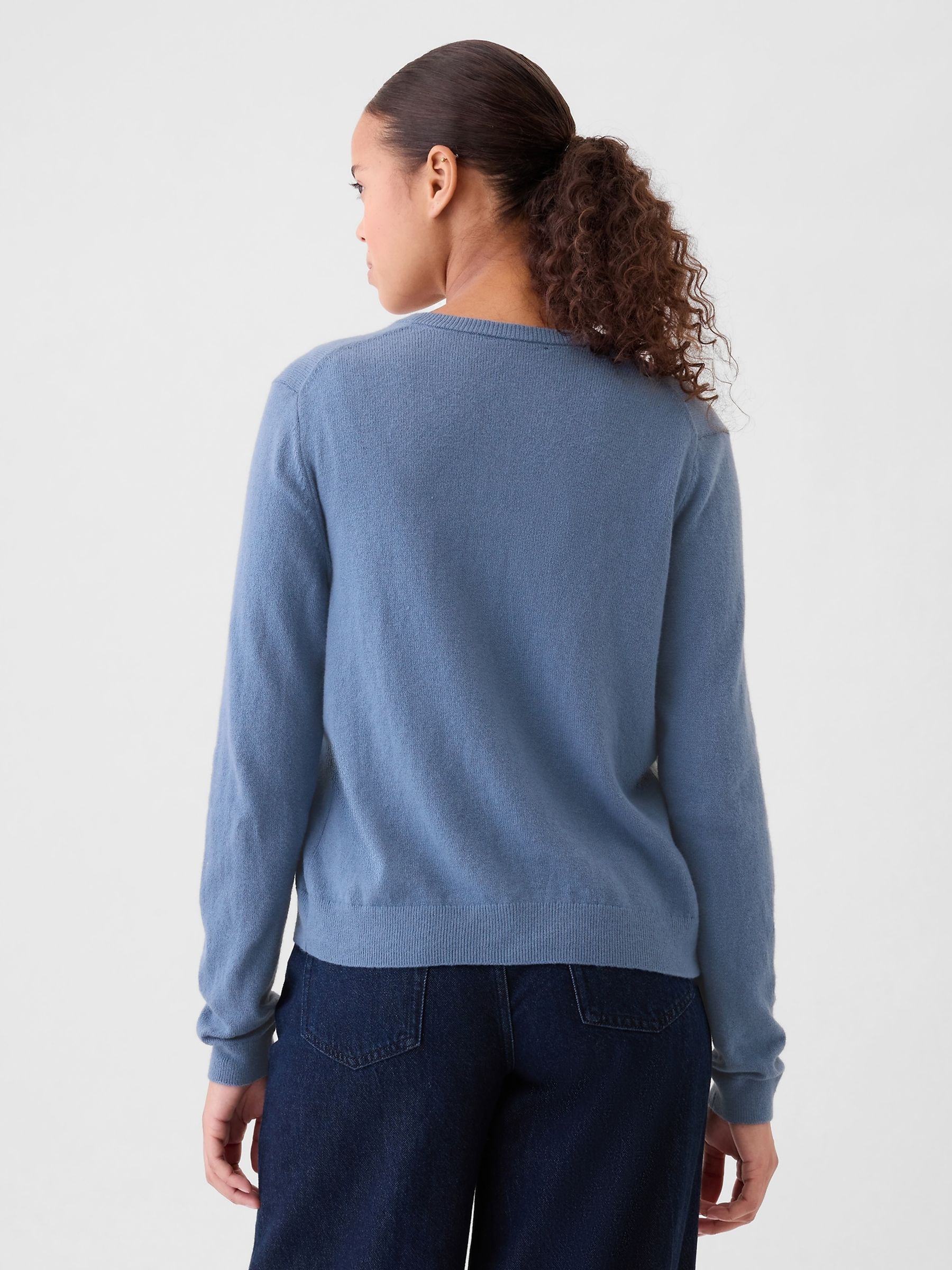 Blue CashSoft Cardigan - Image 2 of 5
