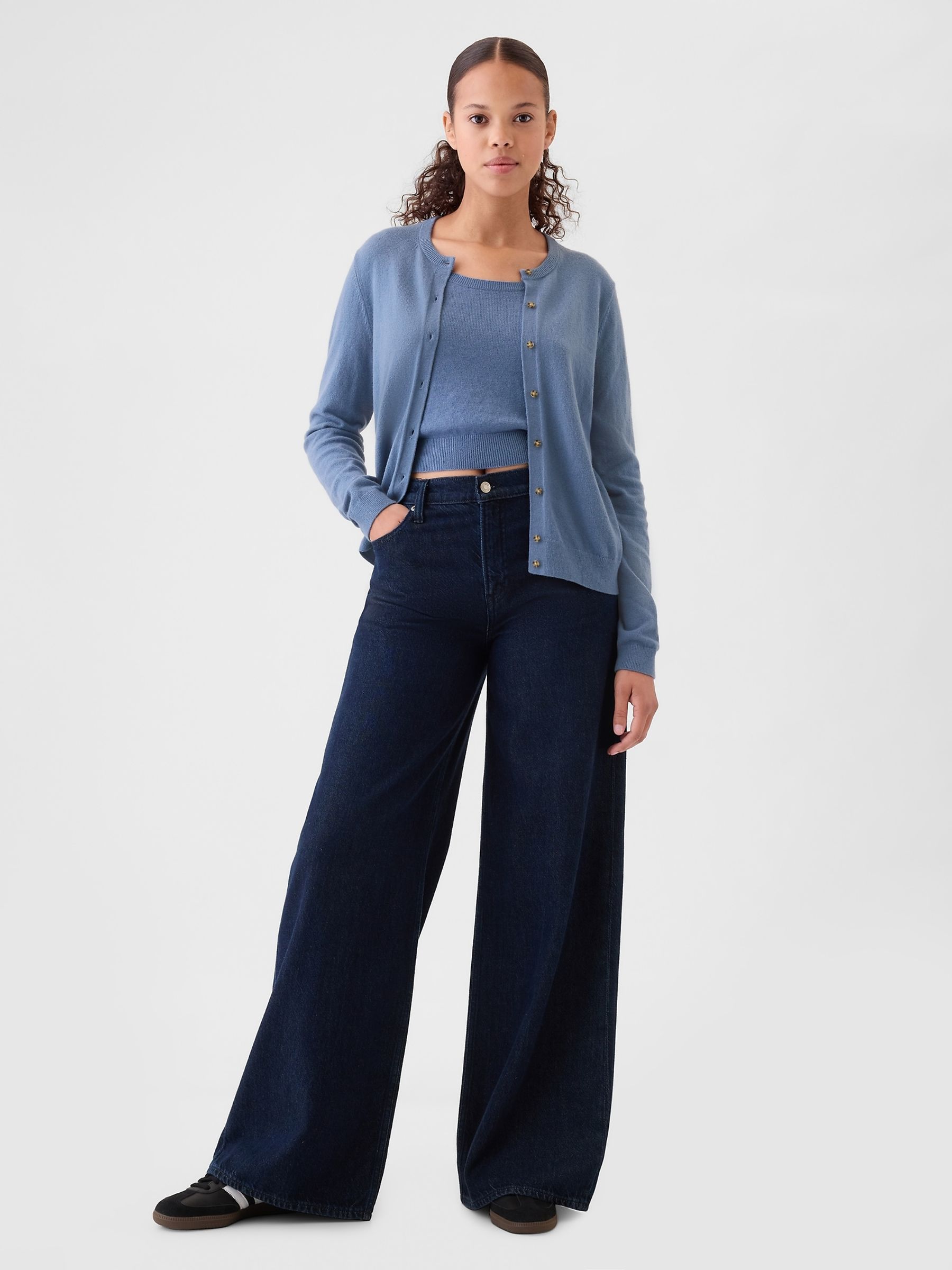 Blue CashSoft Cardigan - Image 3 of 5