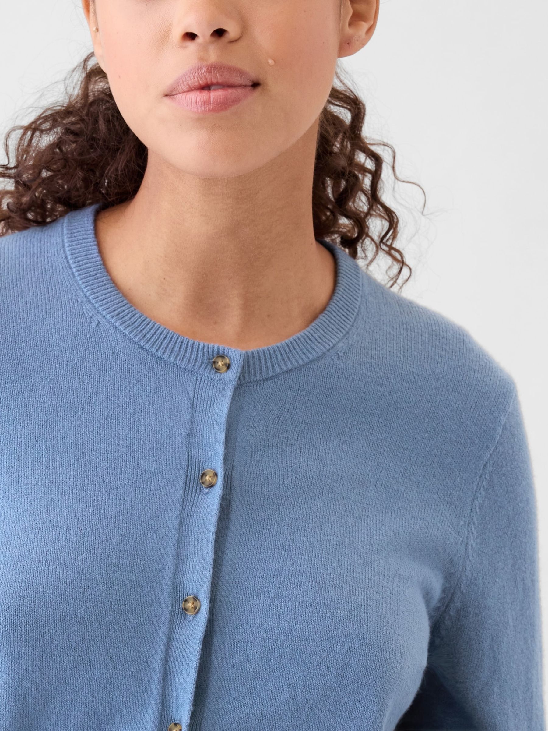 Blue CashSoft Cardigan - Image 4 of 5