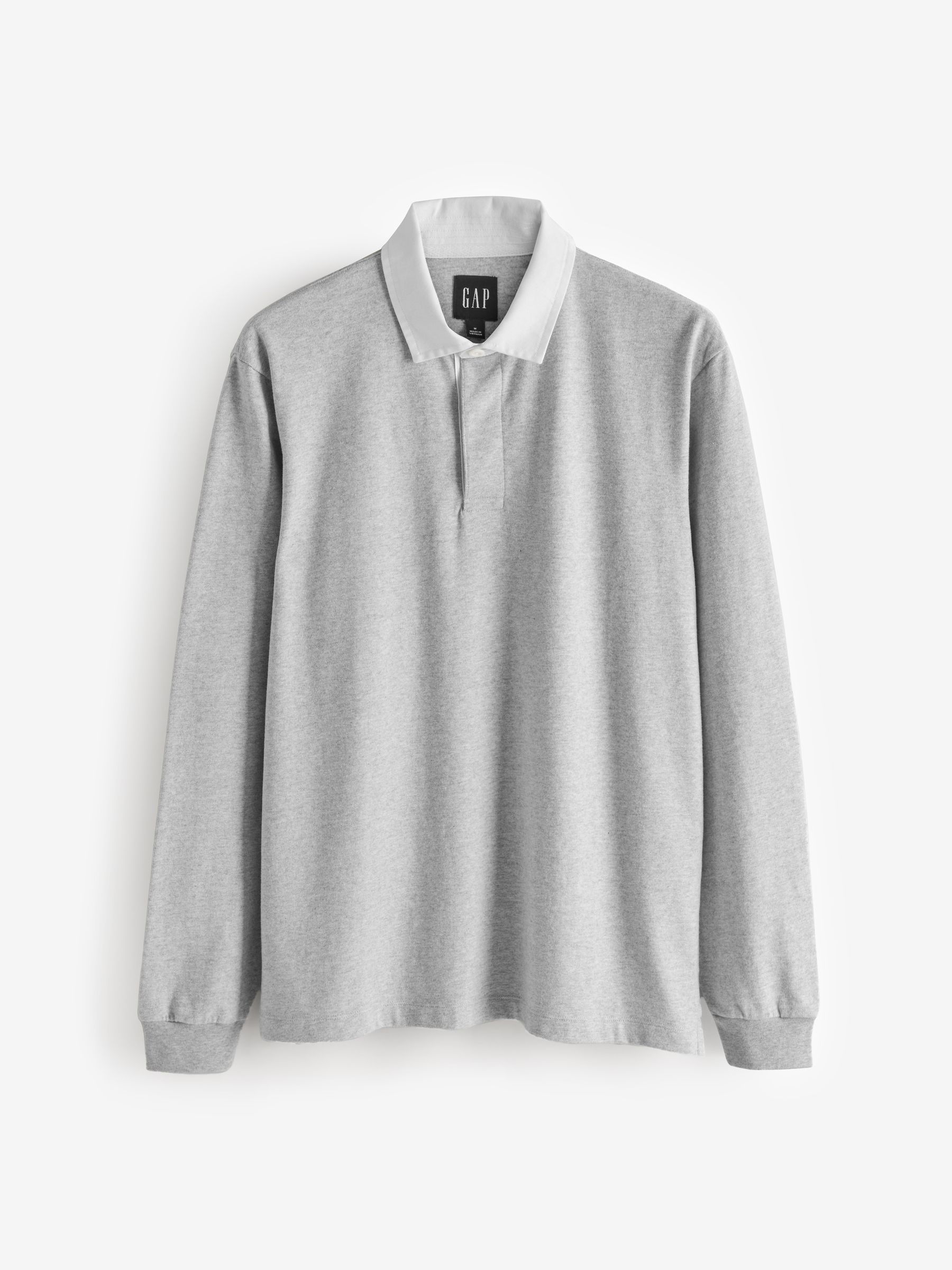 Grey Rugby Polo Shirt - Image 1 of 4