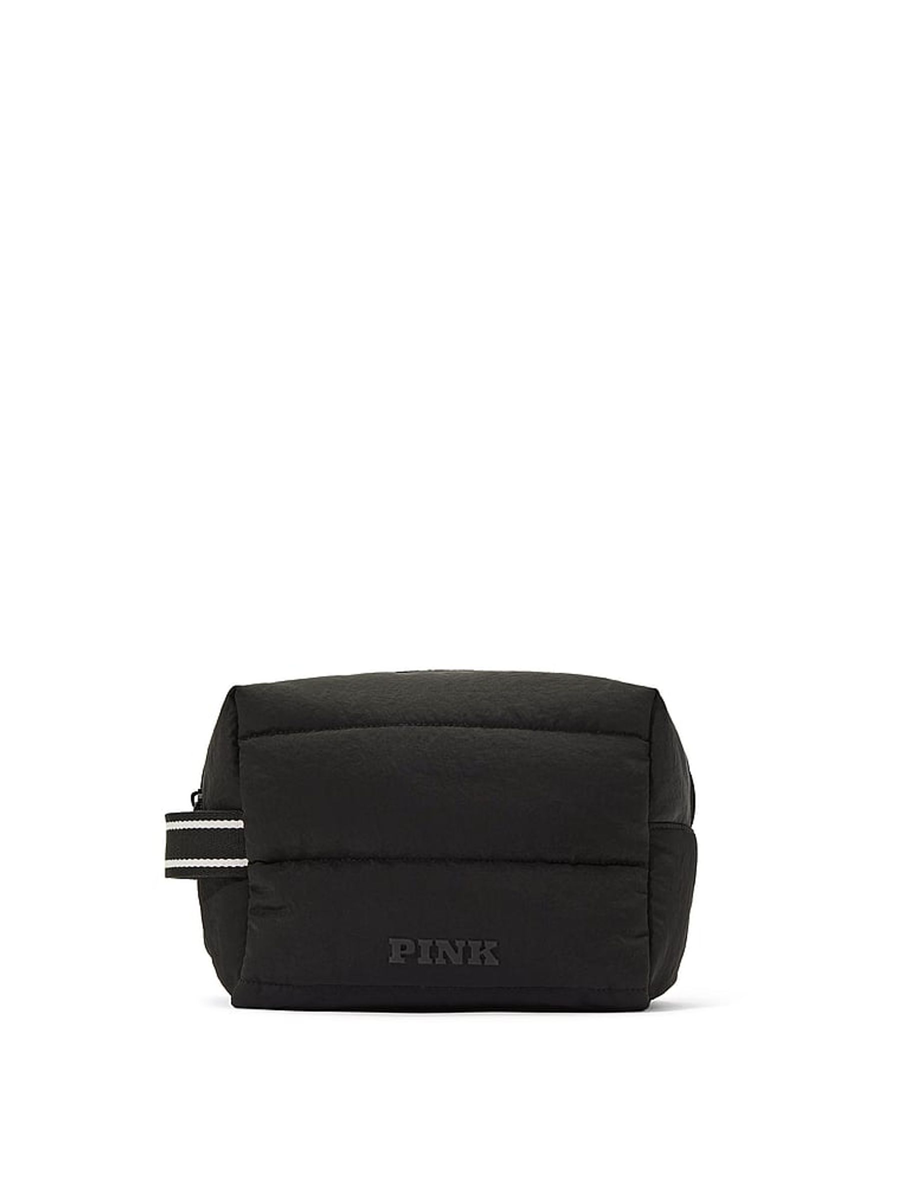 Black Puffer Makeup Bag - Image 1 of 1