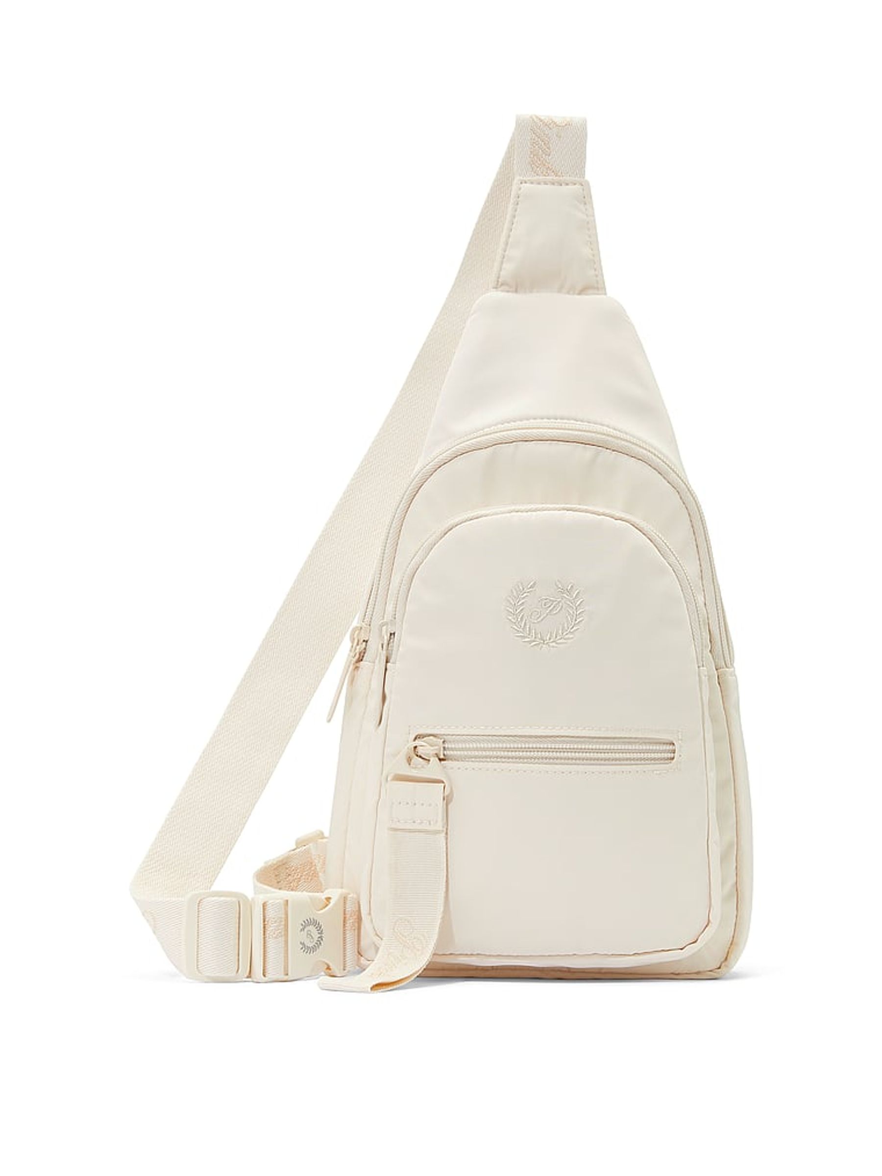 White Shell Sling Bag - Image 1 of 5