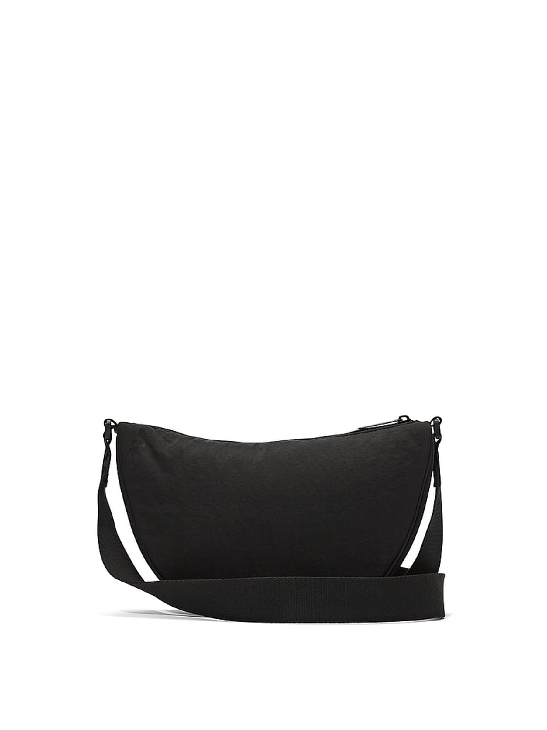 Black Crescent Crossbody Bag - Image 2 of 4