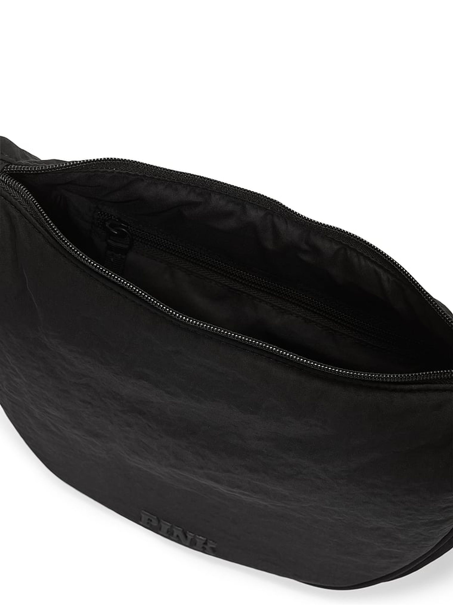 Black Crescent Crossbody Bag - Image 3 of 4