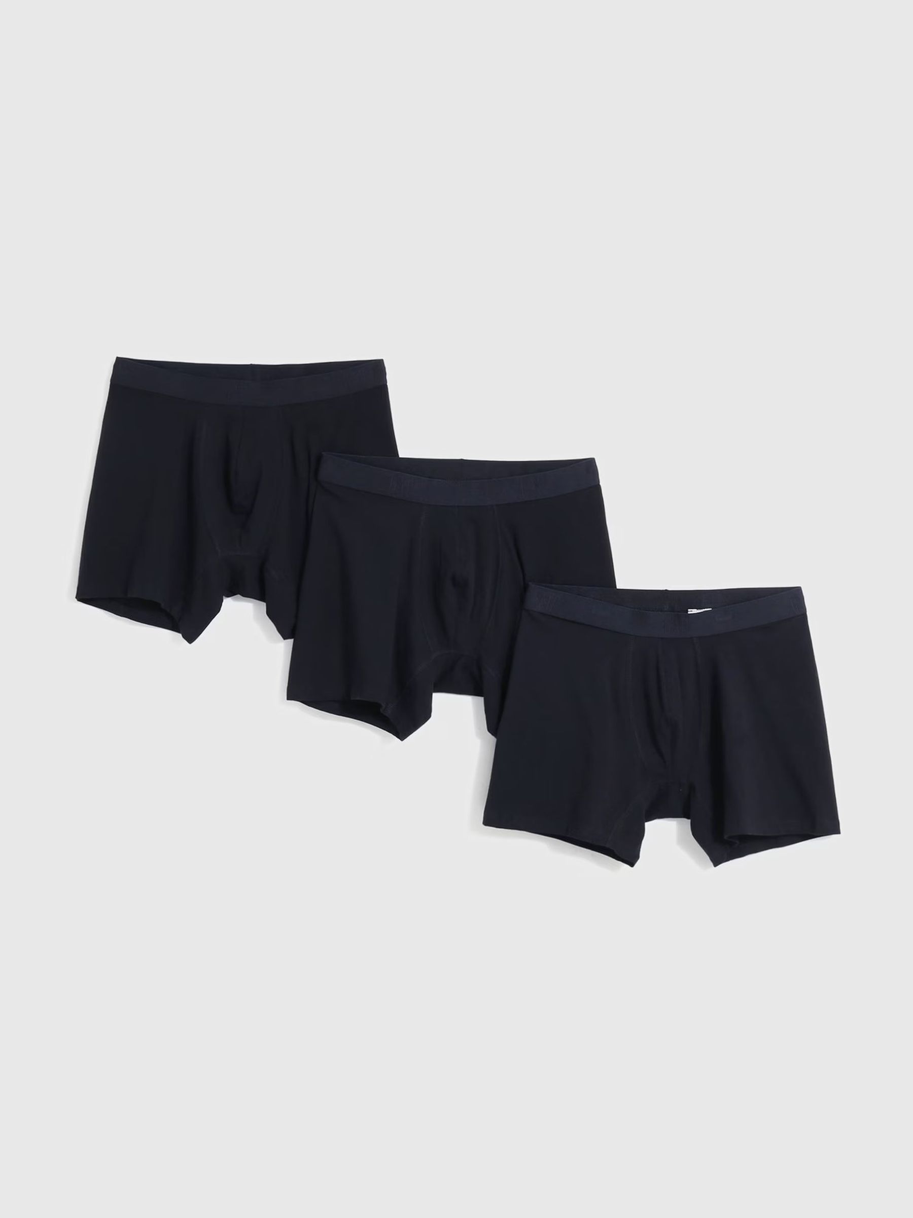 Black 3-Pack Boxer Briefs - Image 1 of 1