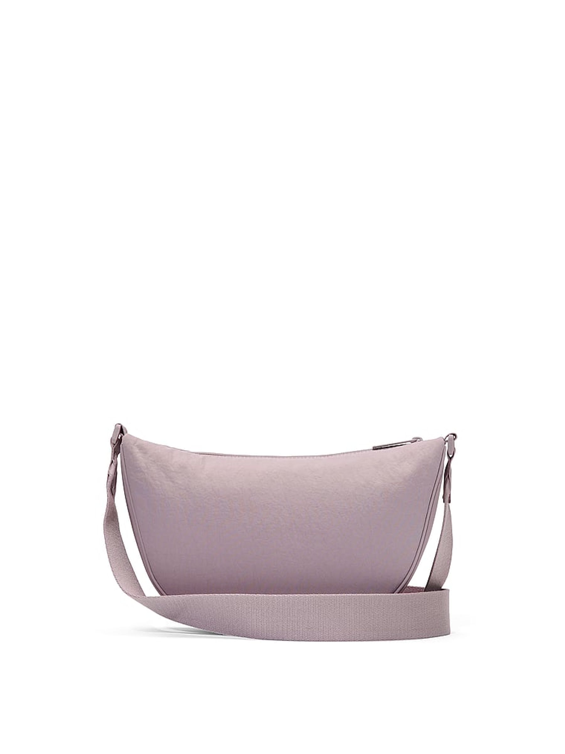 Dusty Purple Crescent Crossbody Bag - Image 2 of 4