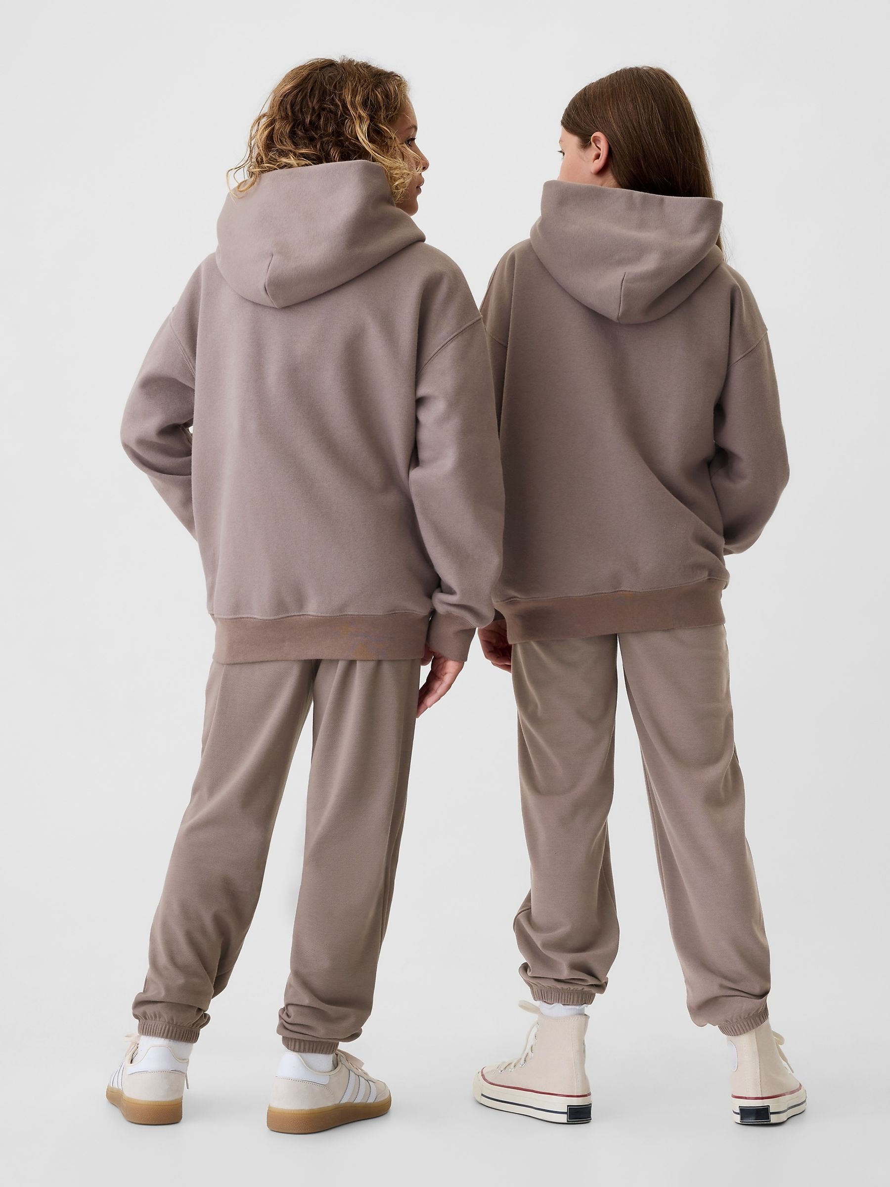 Brown Vintage Soft Fleece-Lined Joggers (4-13yrs) - Image 2 of 5