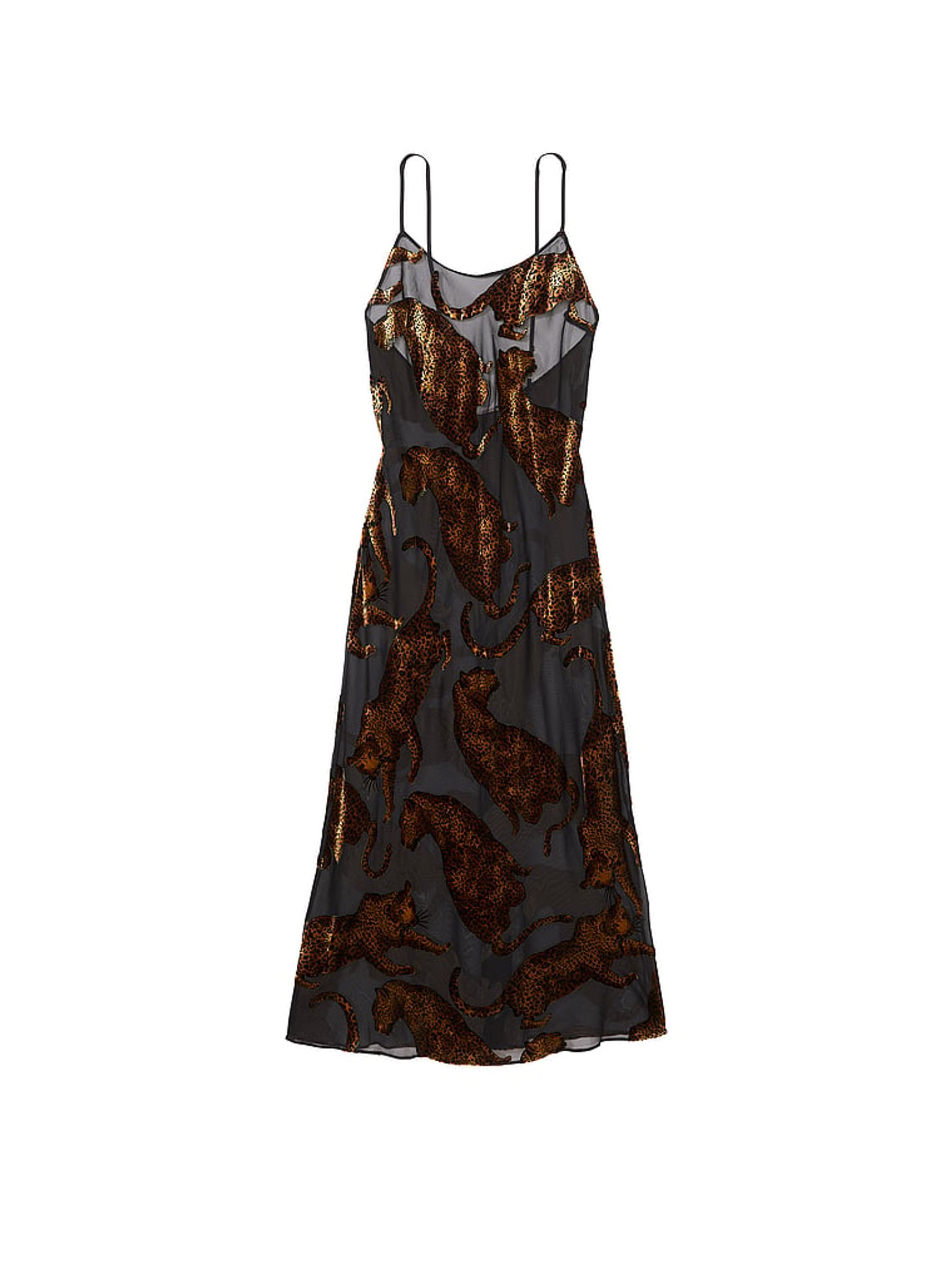 Black Leopard Burnout Long Slip - Image 3 of 3