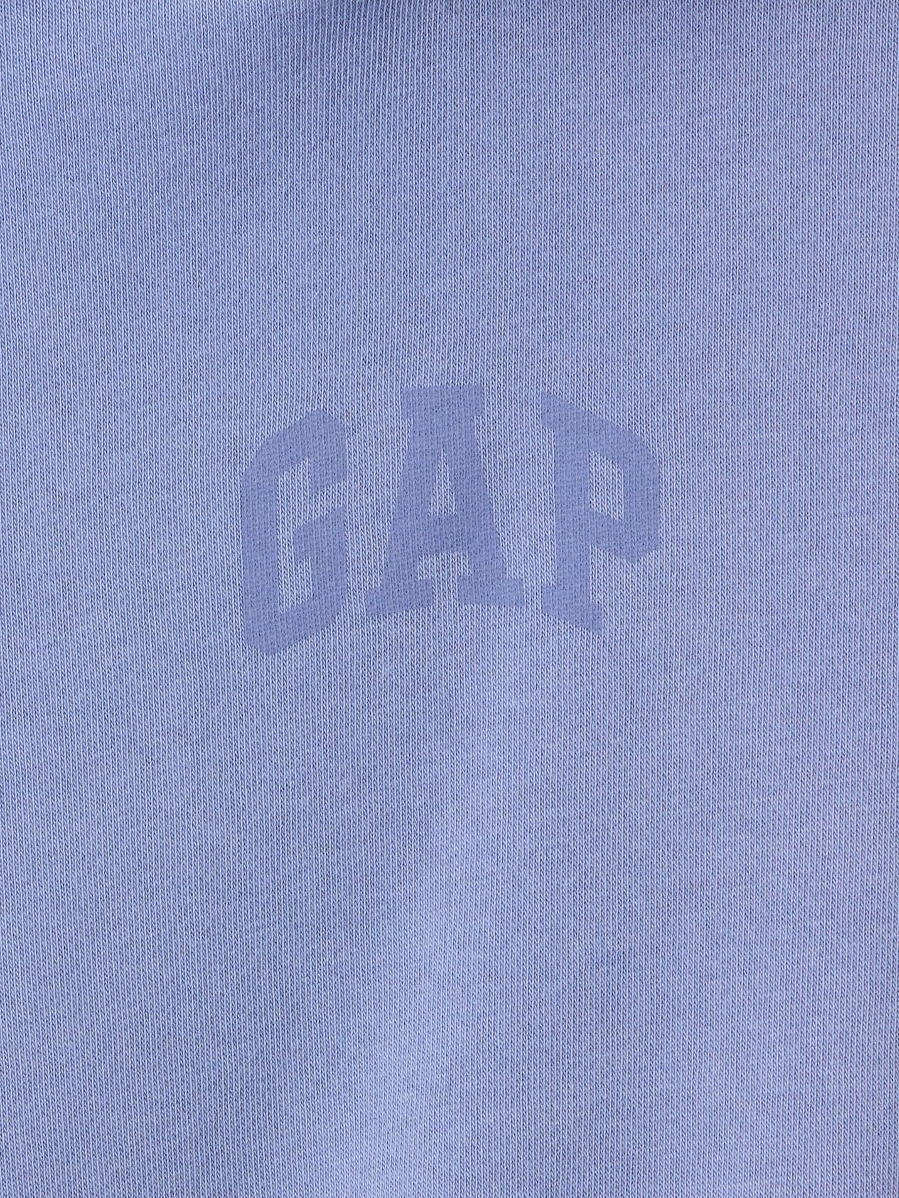 Blue Vintage Logo Soft Hoodie - Image 5 of 5