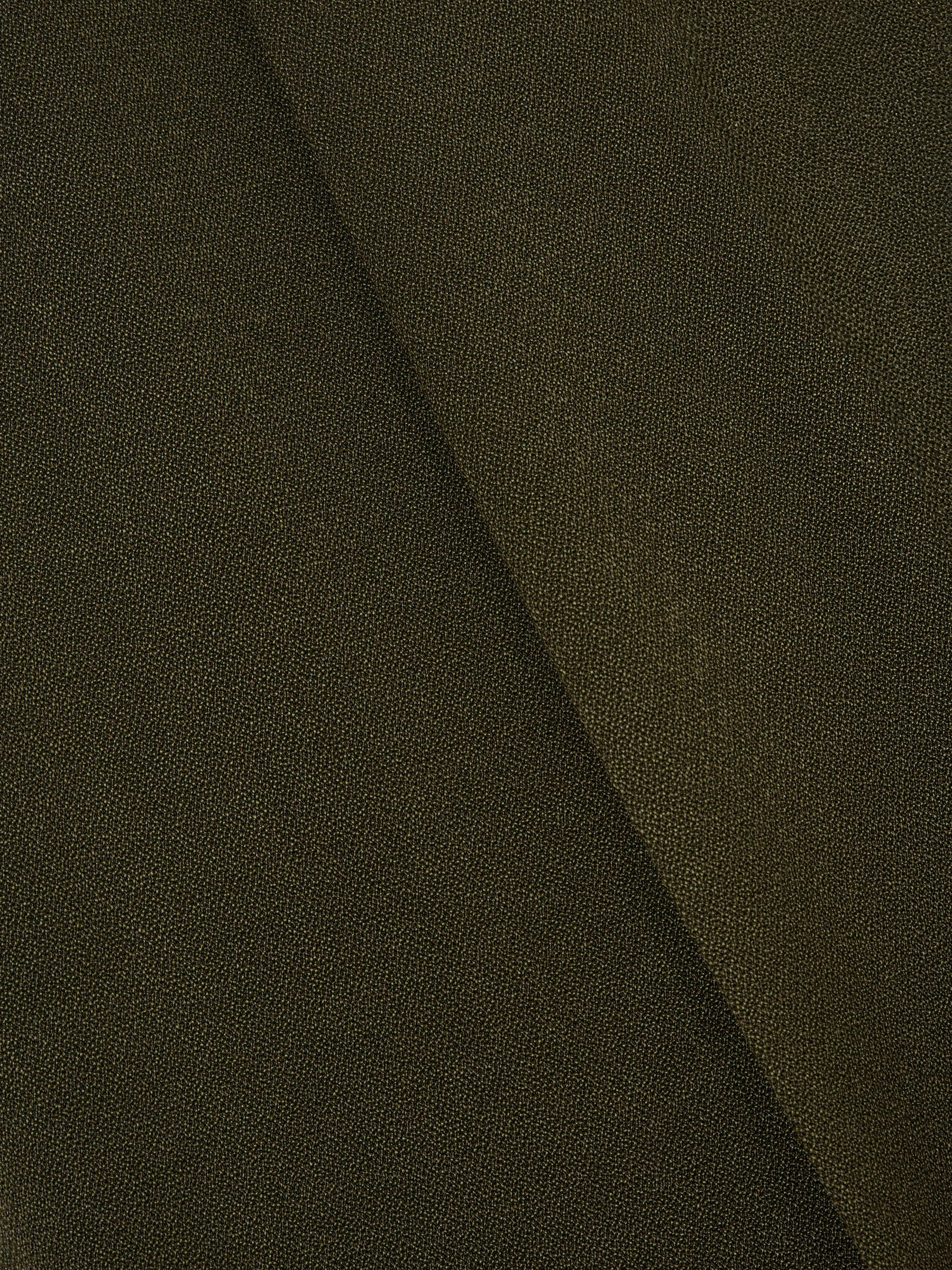 Atelier Pleated-Crepe Suit Trousers in Green - Image 6 of 6