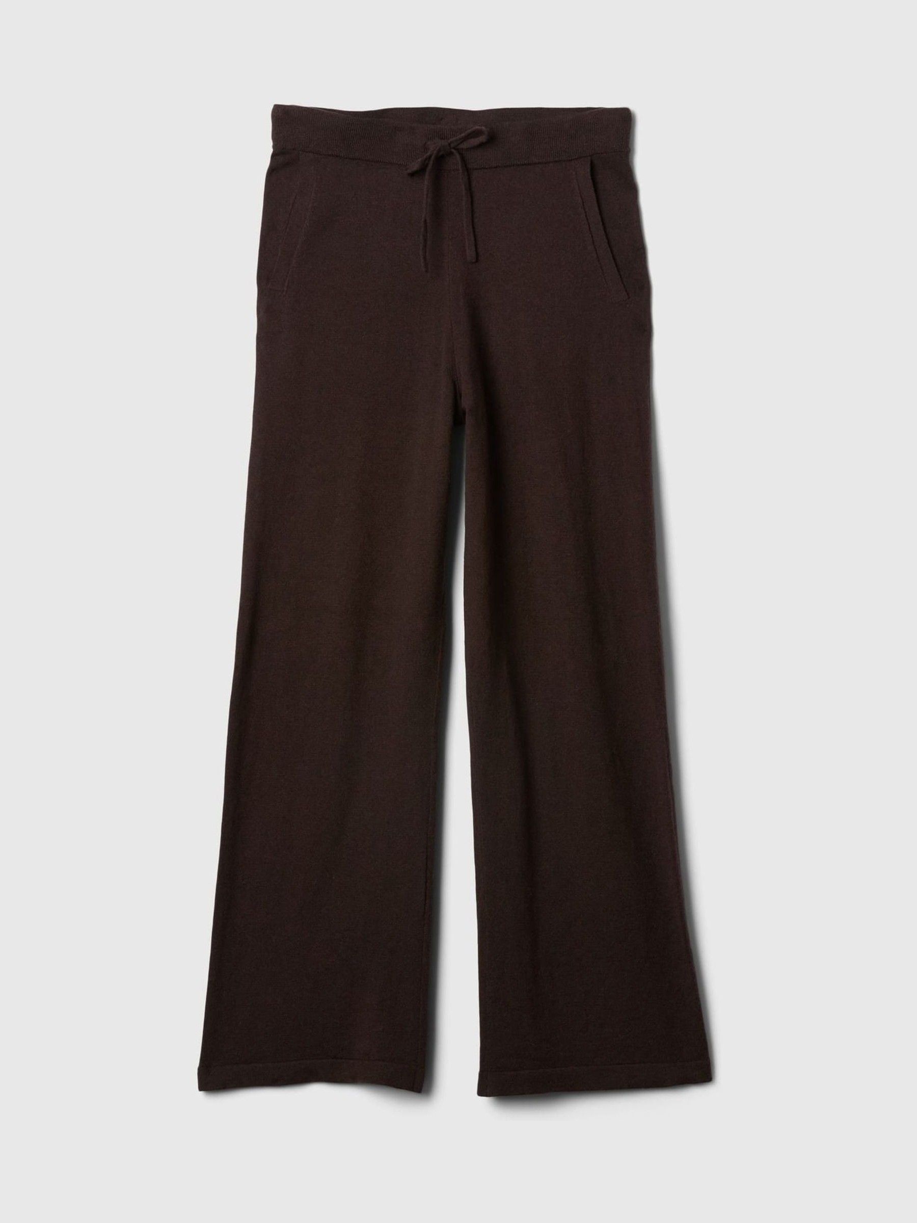 Brown CashSoft Knitted Trousers - Image 5 of 6