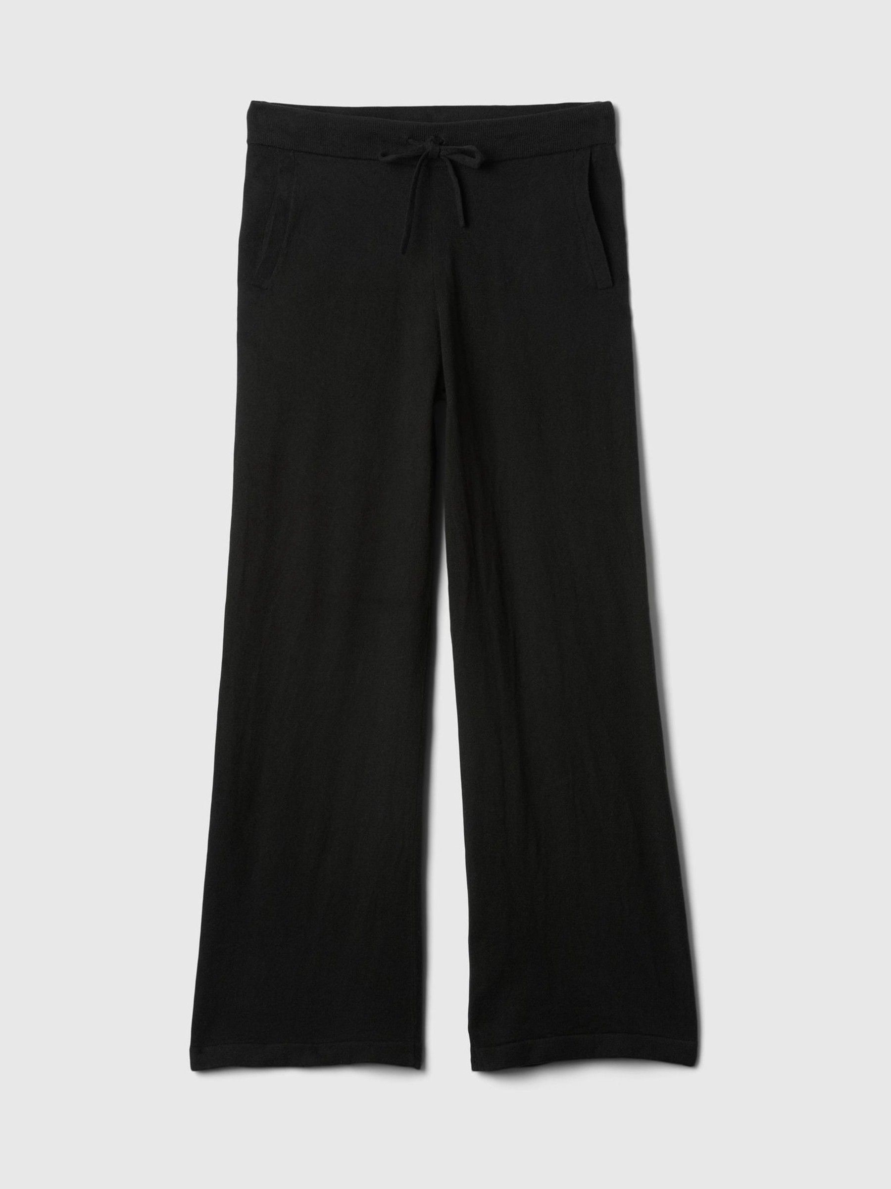 Black CashSoft Knitted Trousers - Image 6 of 6