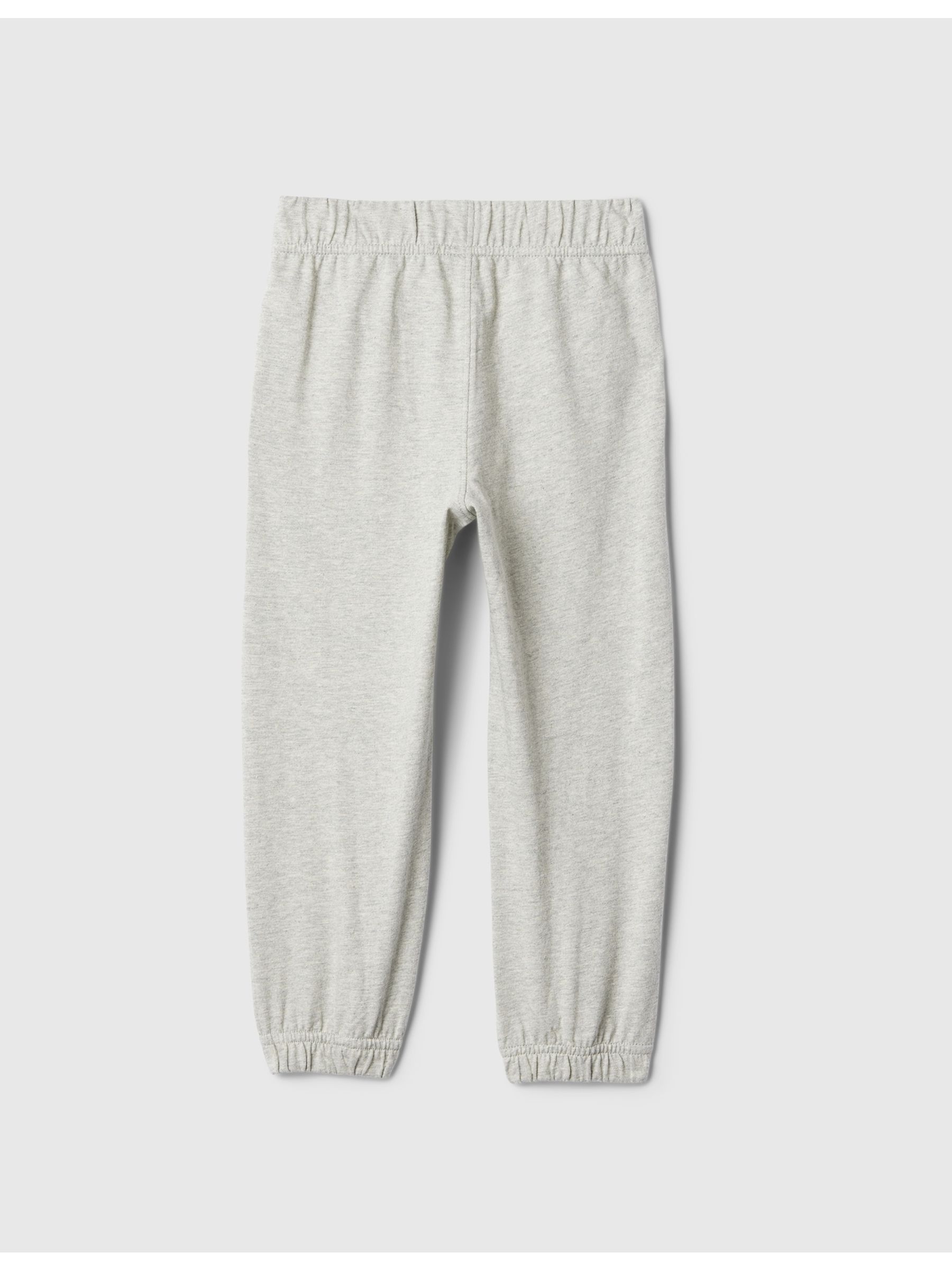 Grey 100% Cotton Pull On Joggers (6mths-5yrs) - Image 2 of 3