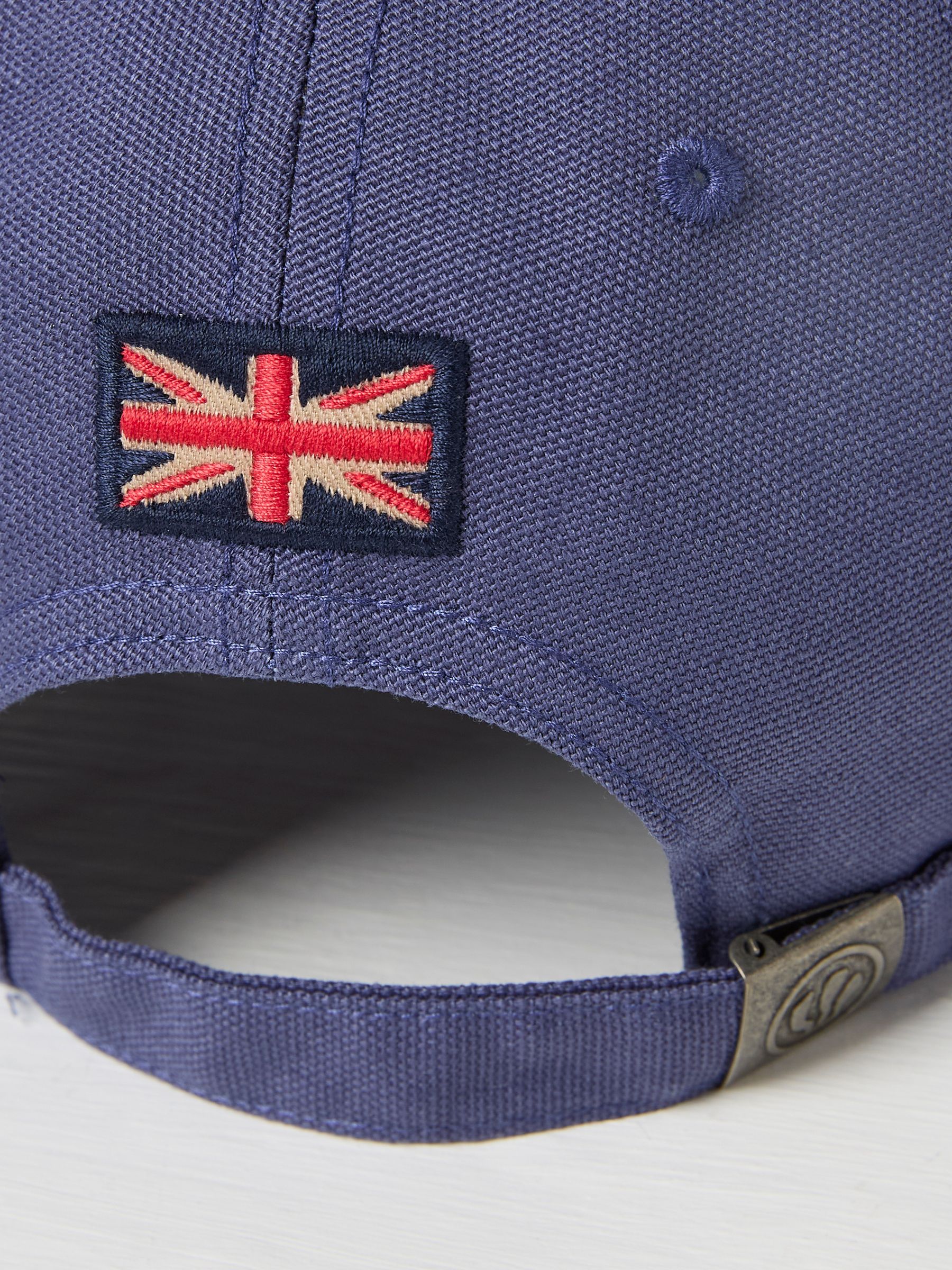French Navy 100% Cotton Canvas Baseball Cap - Image 2 of 2