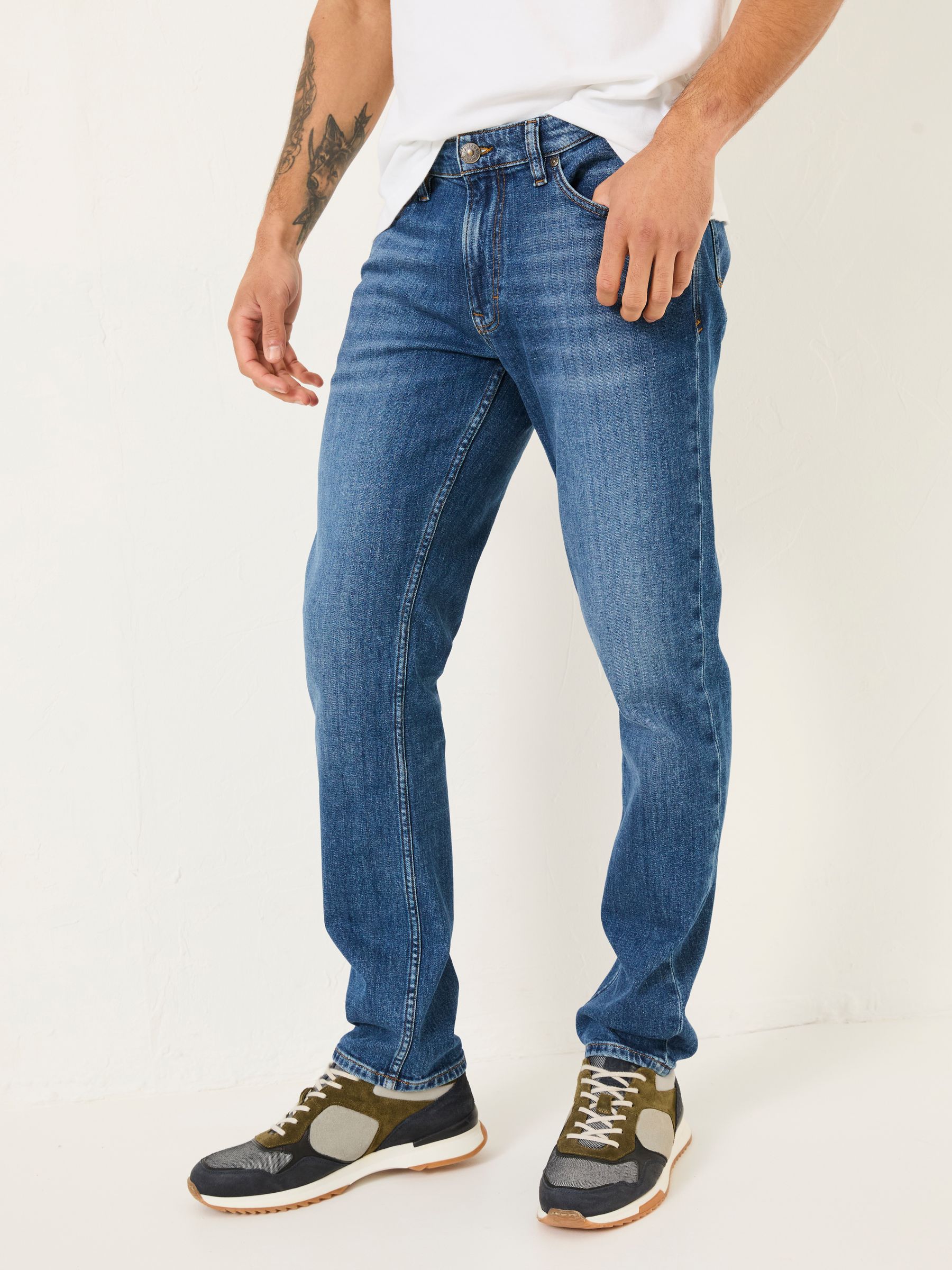 Blue Slim Fit Jeans - Image 4 of 6