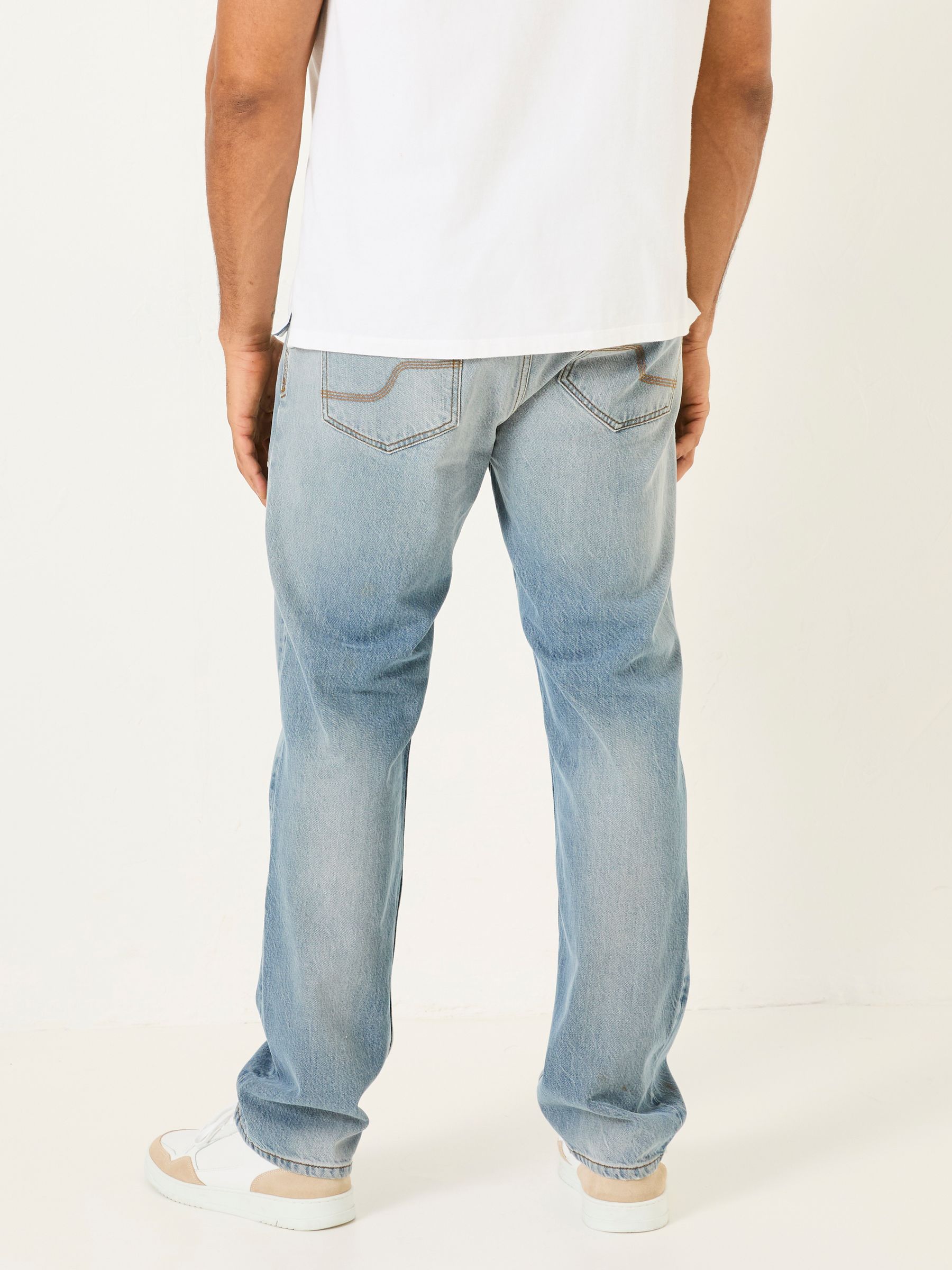 Light Vintage Blue Straight Fit Jeans - Image 2 of 5