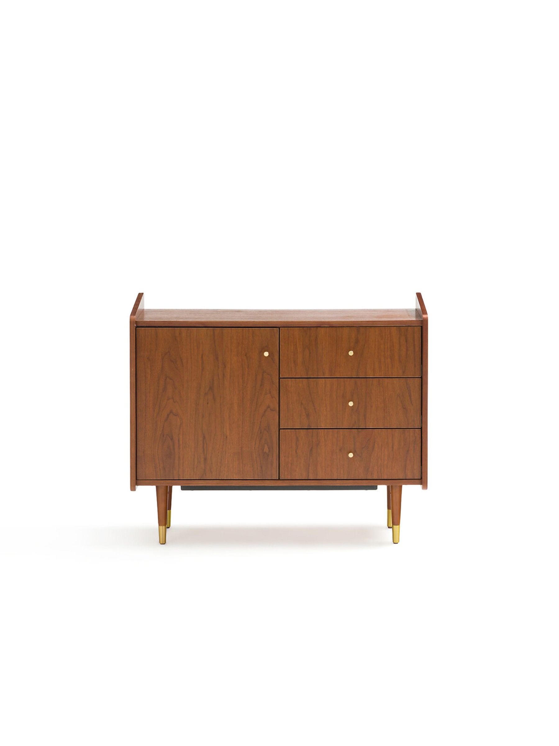 La Redoute Intérieurs Walnut Ronda Vintage Sideboard - Image 2 of 7