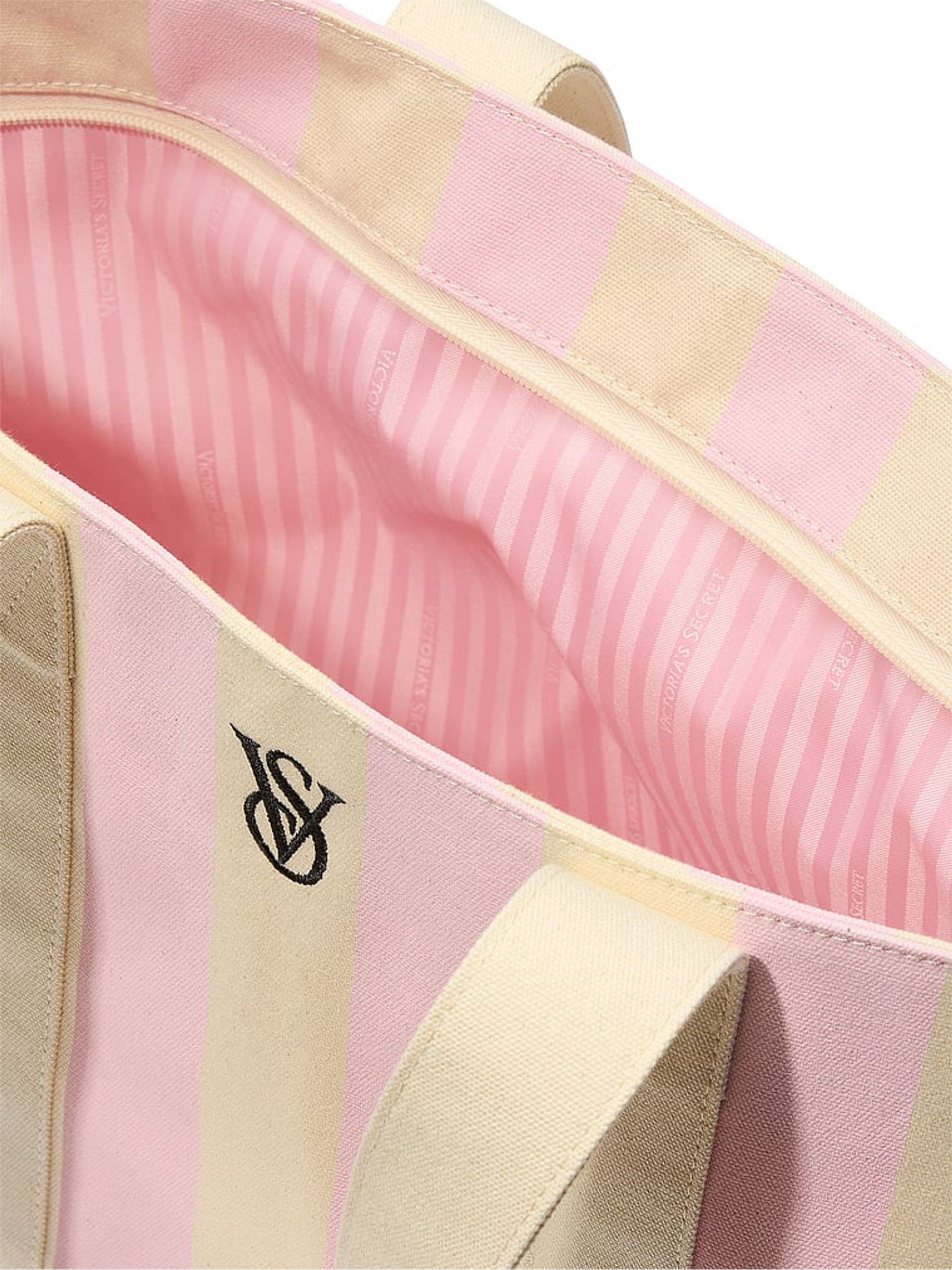Pink Iconic Stripe London Tote Bag - Image 4 of 4